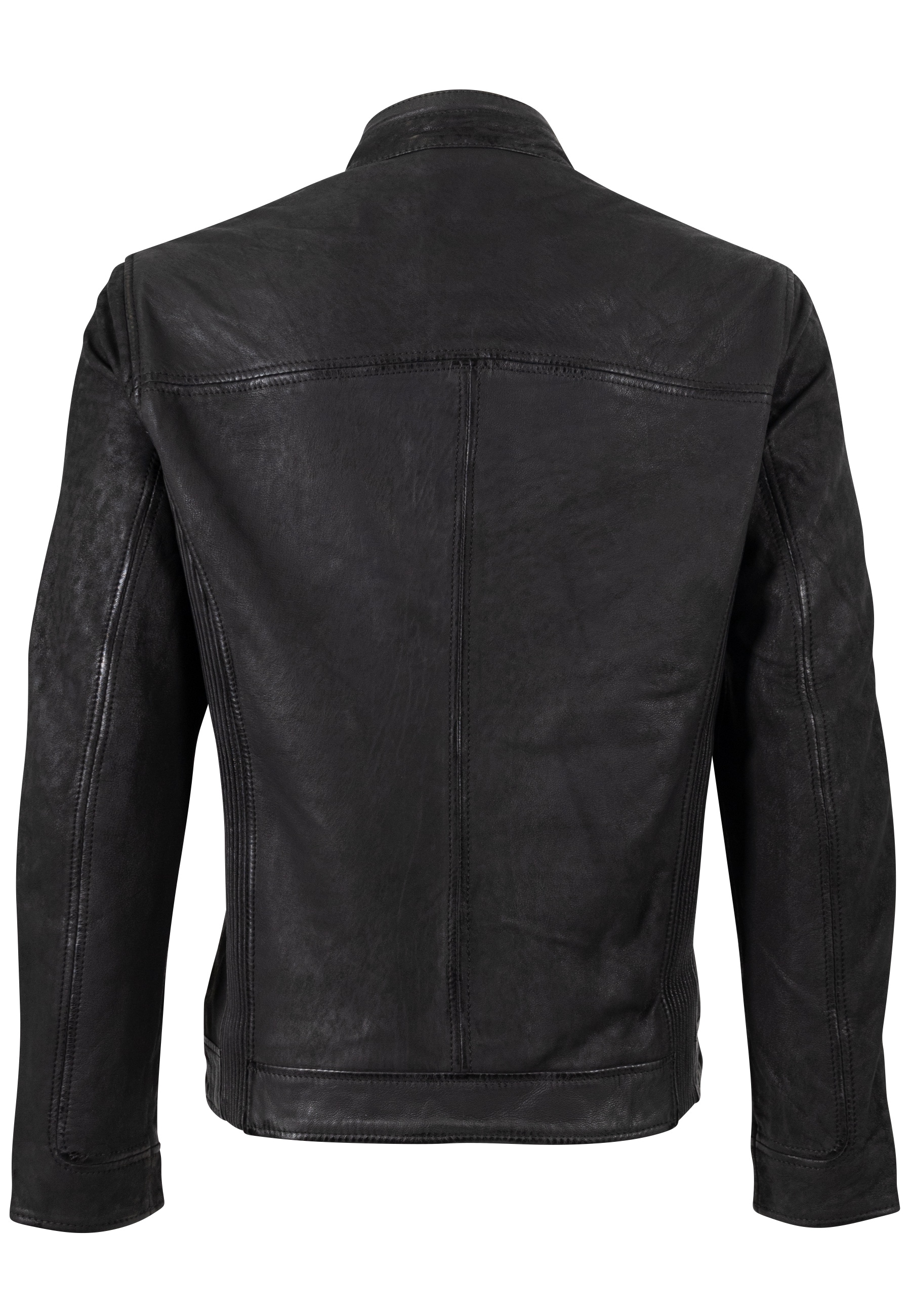 Mauritius Lederjacke »MMDeplu« mit Bikerkragen