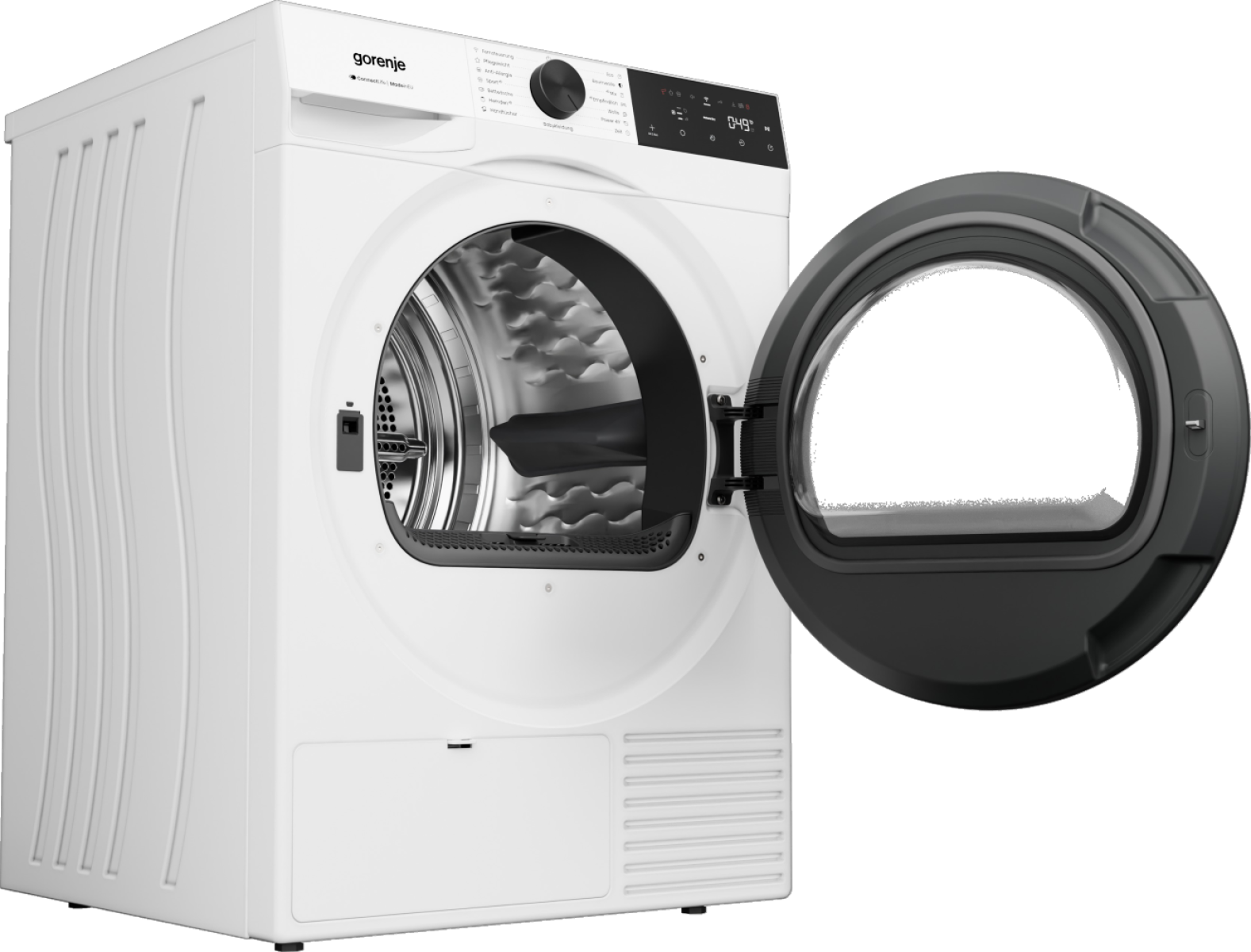 GORENJE Wärmepumpentrockner »D5G48D« G400 NatureDry Schonung, FastDry  49, Knitterschutz