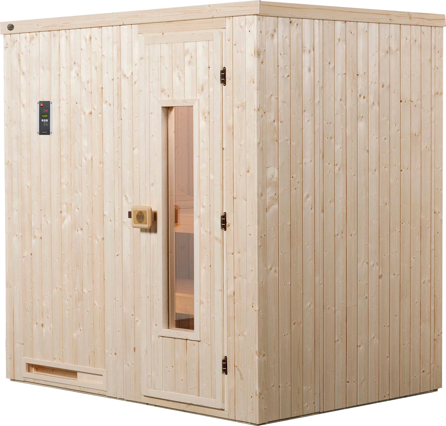 Bio-Ofen mit digitaler Garantie kaufen (Set), Jahren | Steuerung mit 3 Sauna »Halmstad«, online XXL weka 7,5 kW