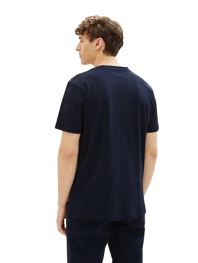 TOM TAILOR Denim T-Shirt, mit Logofrontprint