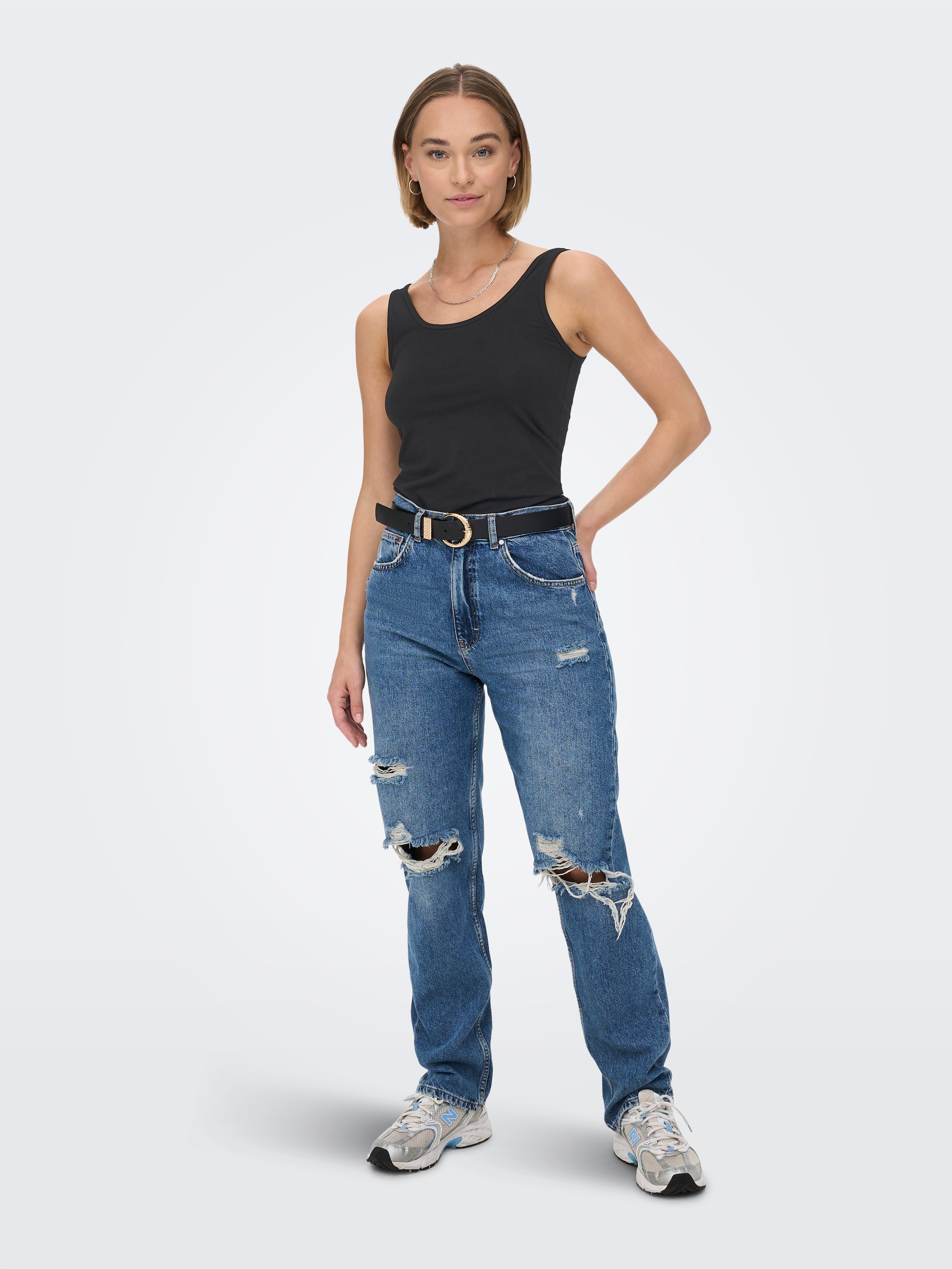 ONLY Tanktop »ONLLIVE LOVE NEW LONG TT 2PACK NOOS«, (Packung, 2er-Pack)