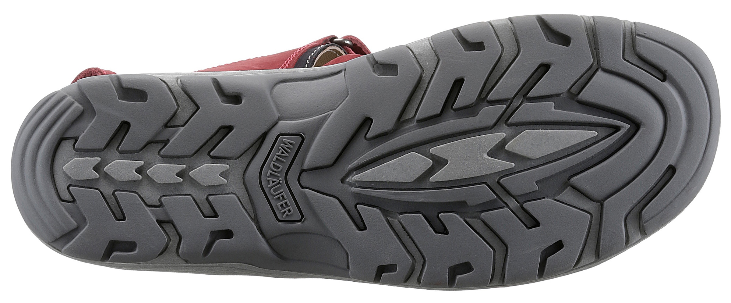 Waldläufer Sandale, Sommerschuh, Outdoorschuh, Keilabsatz, in Trekking-Optik, H-Weite
