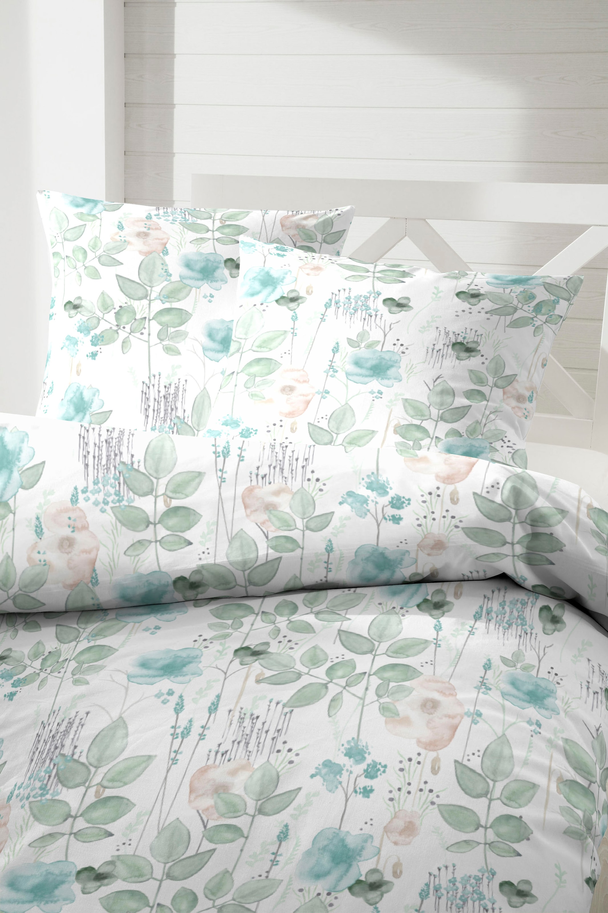 Primera Bettwäsche »Aquaflower«, mit zarten Blumen