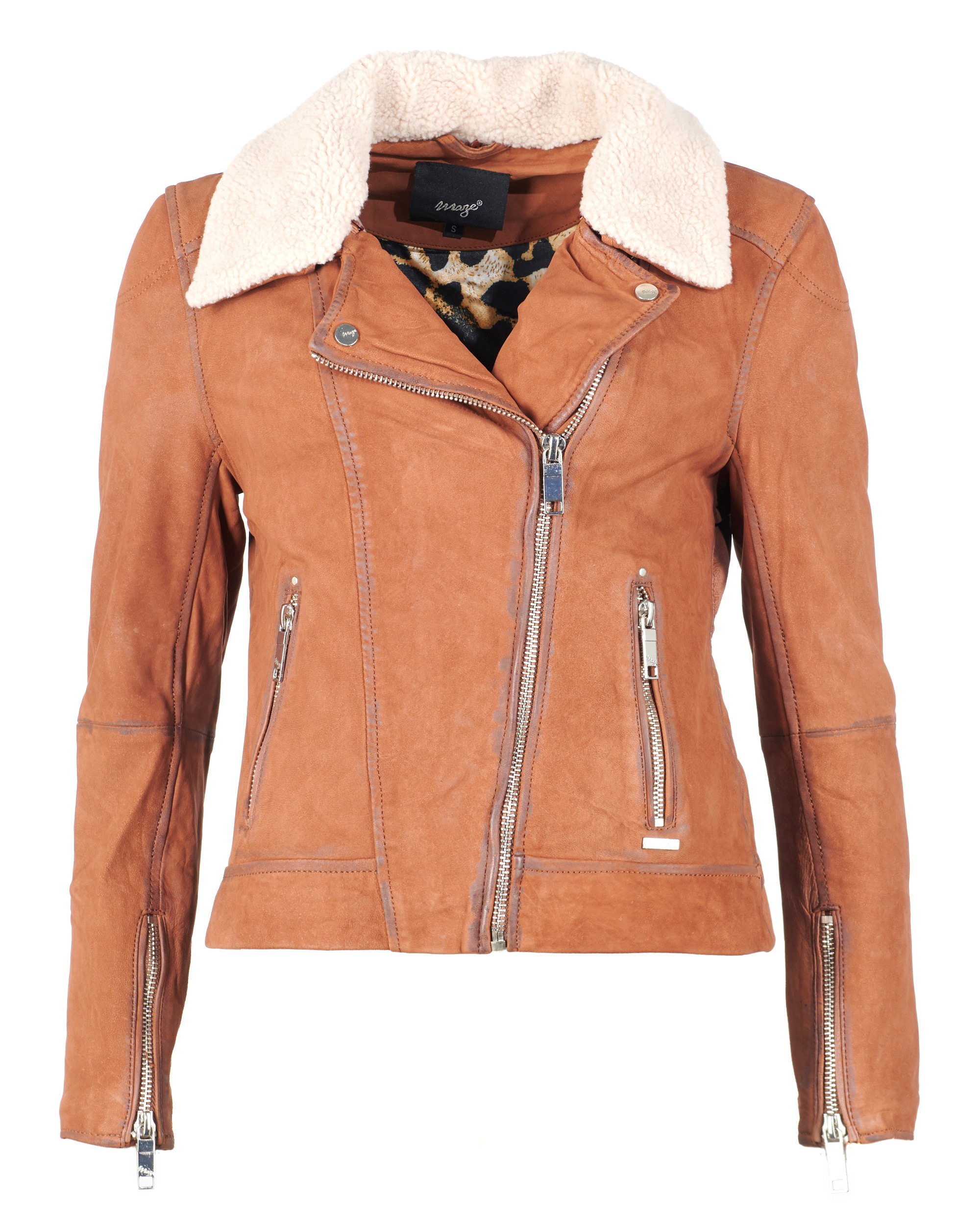 Maze Lederjacke »Lederjacke Lescha«