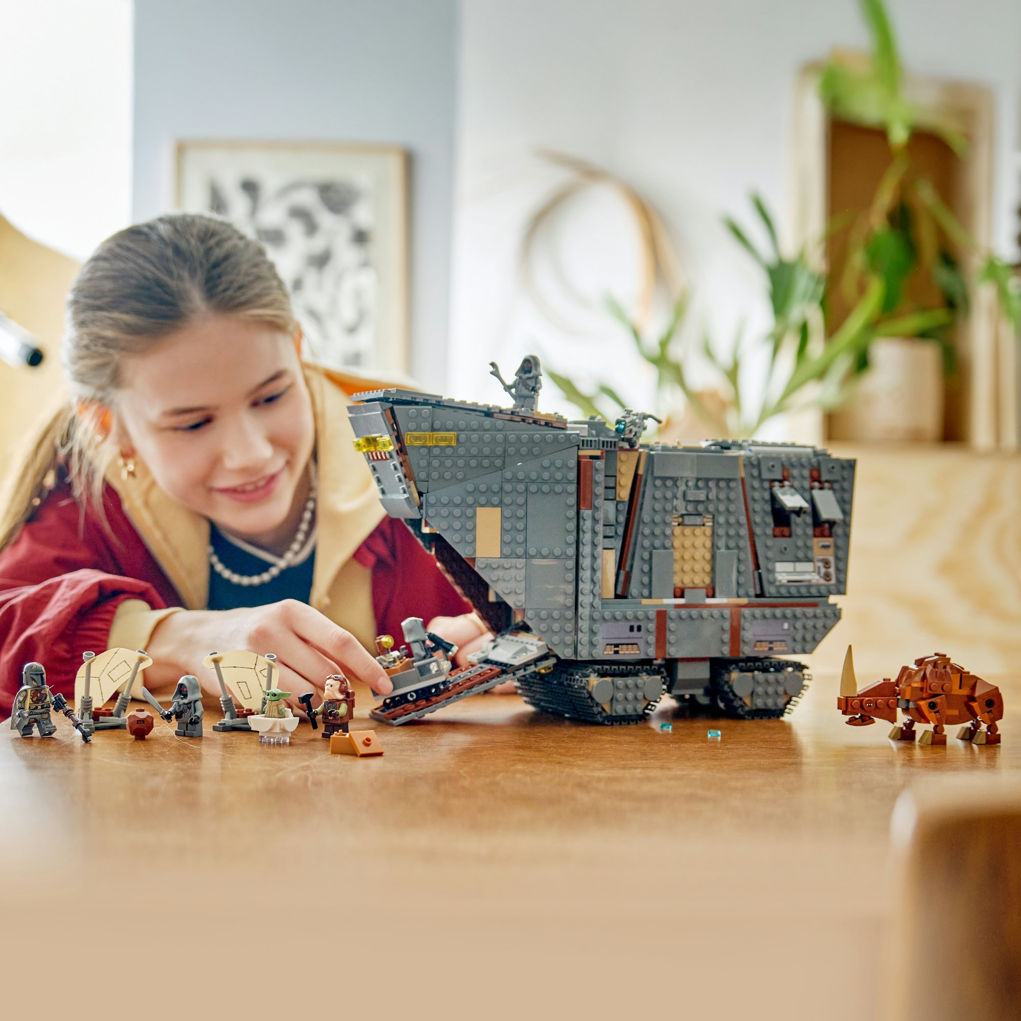 LEGO® Konstruktionsspielsteine »Offworld Sandkrawler und Schlammhorn (75453), LEGO Star Wars™« Made in Europe