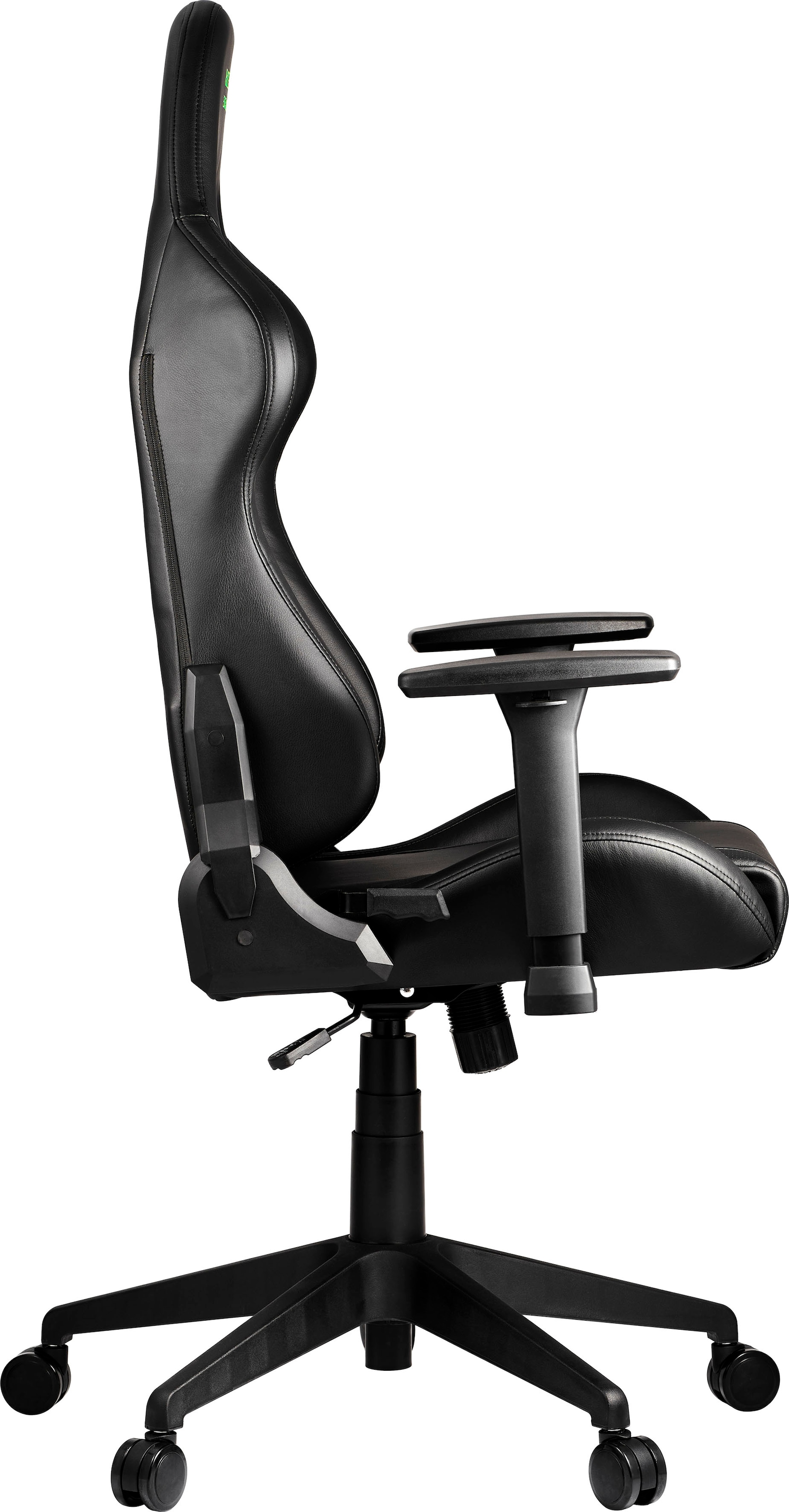 RAZER Gaming-Stuhl »Tarok Essentials by Zen, PU Kunstleder«, 3D-Armlehnen, Lendenkissen und Kopfkissen, bis 130kg, Schwarz
