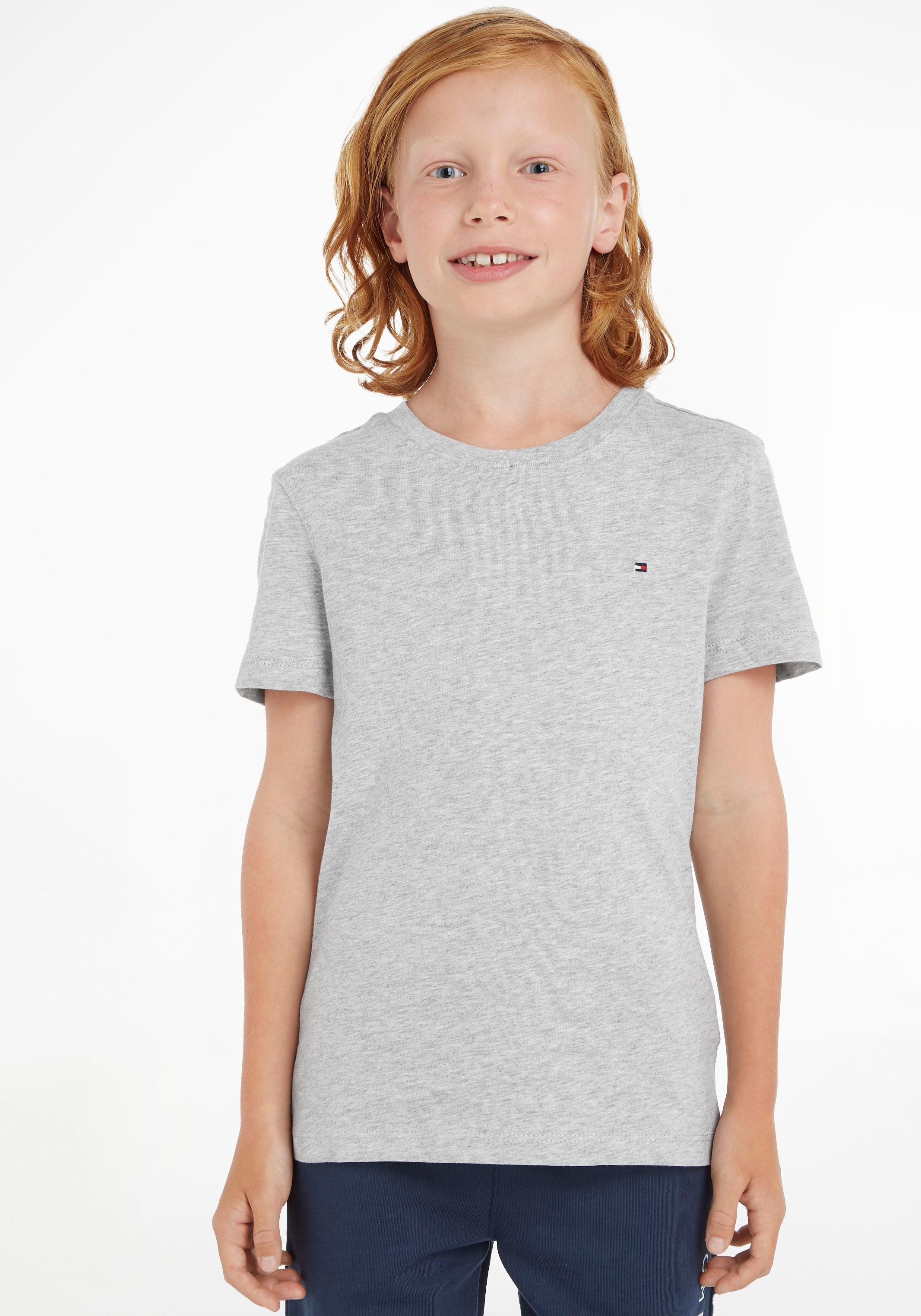 T-Shirt »BOYS BASIC CN KNIT«, Kinder Kids Junior MiniMe