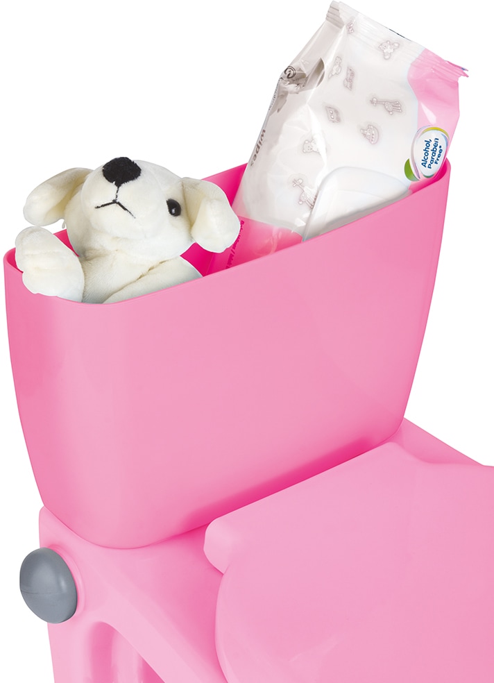 BabyGo Toilettentrainer »Baby Potty, pink«, pädagogoisches Töpfchen