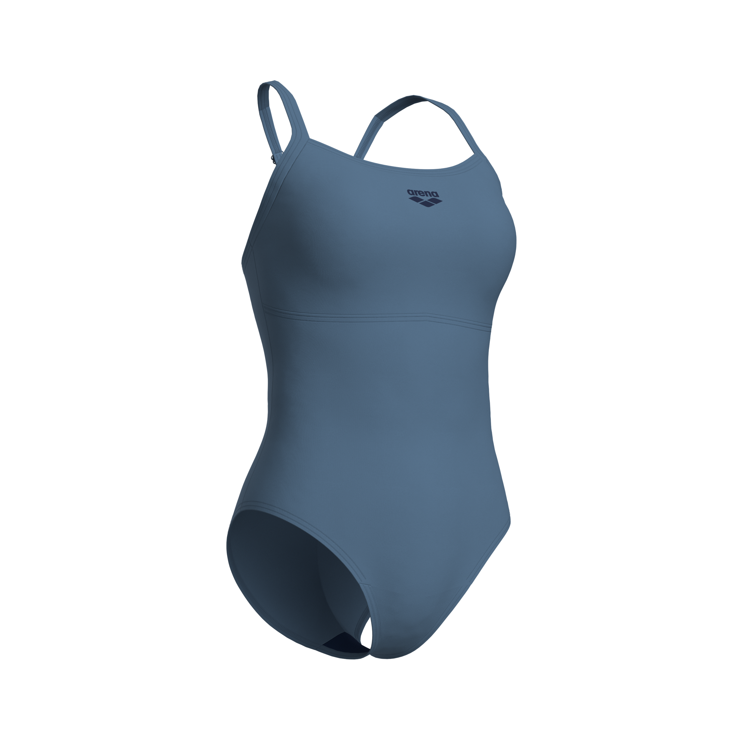 Arena Badeanzug »arena Feel Damen Solid Lightdrop Back Bustier Badeanzug«