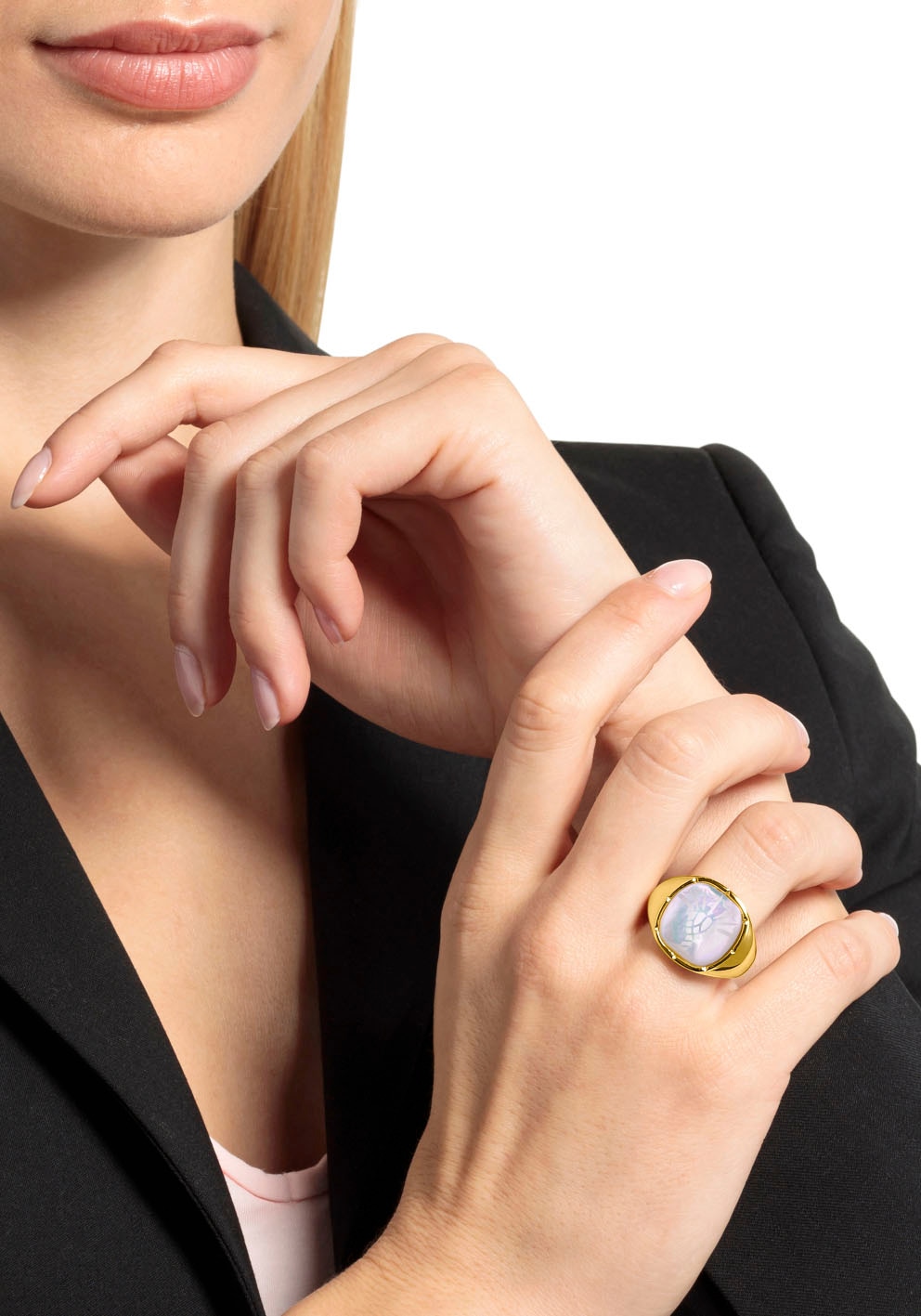 JOOP! Fingerring »2035886/-87/-88/-89«, mit Perlmutt