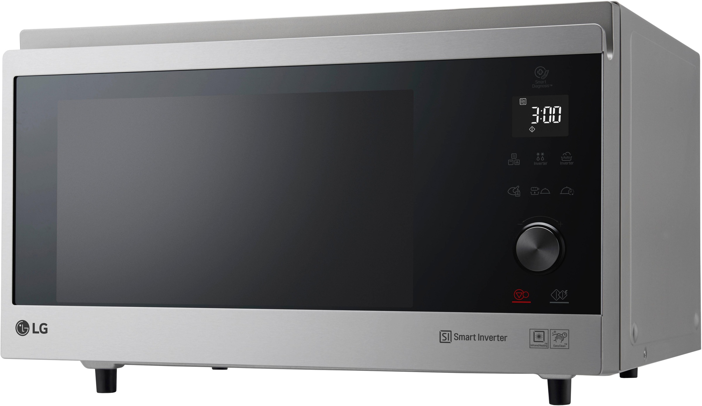 LG Mikrowelle »MJ 3965 ACS«, Mikrowelle-Heißluft-Grill, 1900 W, 1100 Watt,  Hybrid-Heißluftofen 4-in-1 mit 3 Jahren XXL Garantie