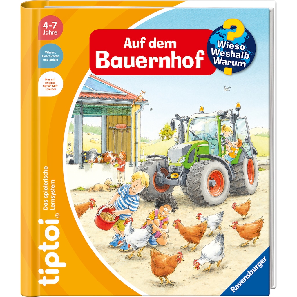 Ravensburger Spiel »tiptoi® Starter-Set: Stift und Bauernhof-Buch«, Made in Europe, FSC® - schützt Wald - weltweit