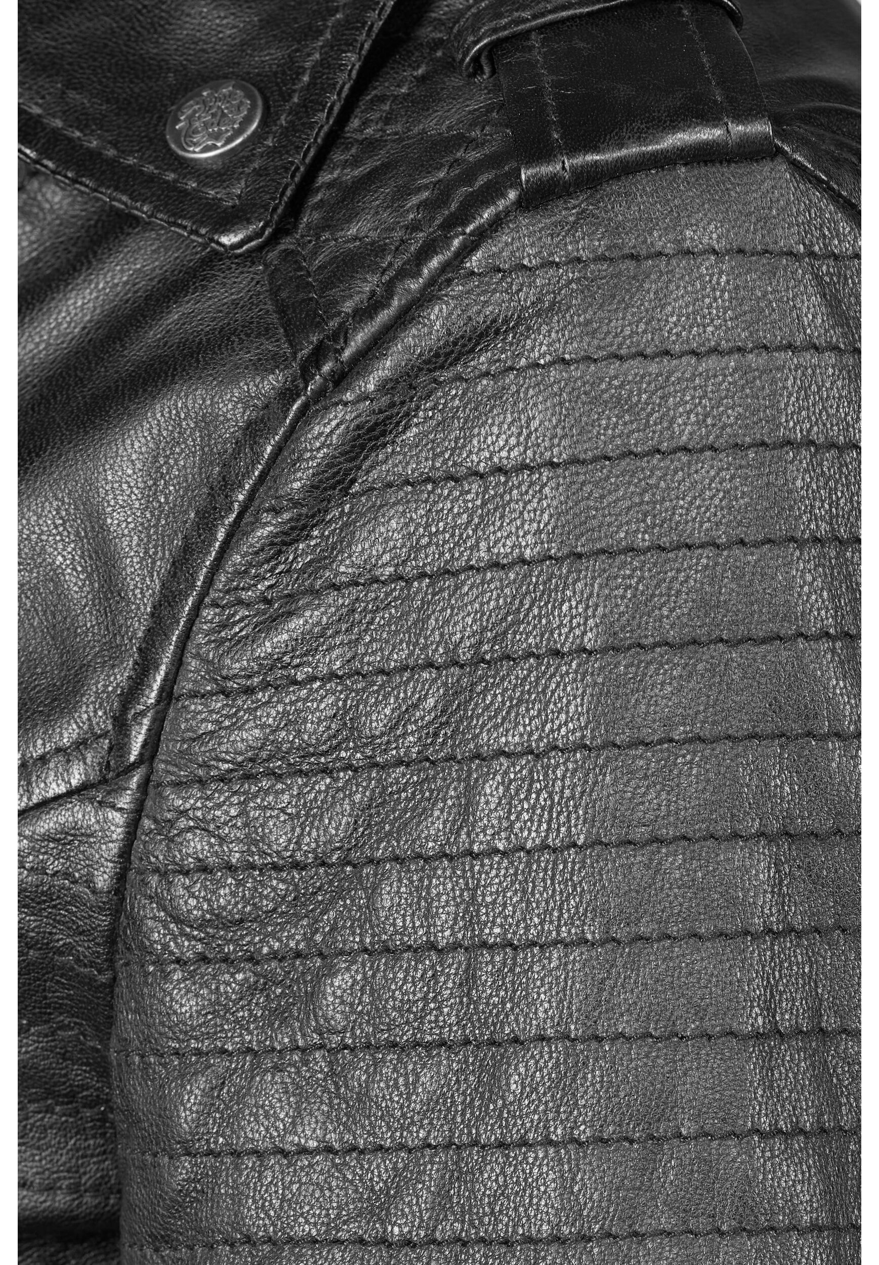 Apple of Eden Lederjacke »Apple of Eden Lederjacke« ohne Kapuze aus weichem Leder