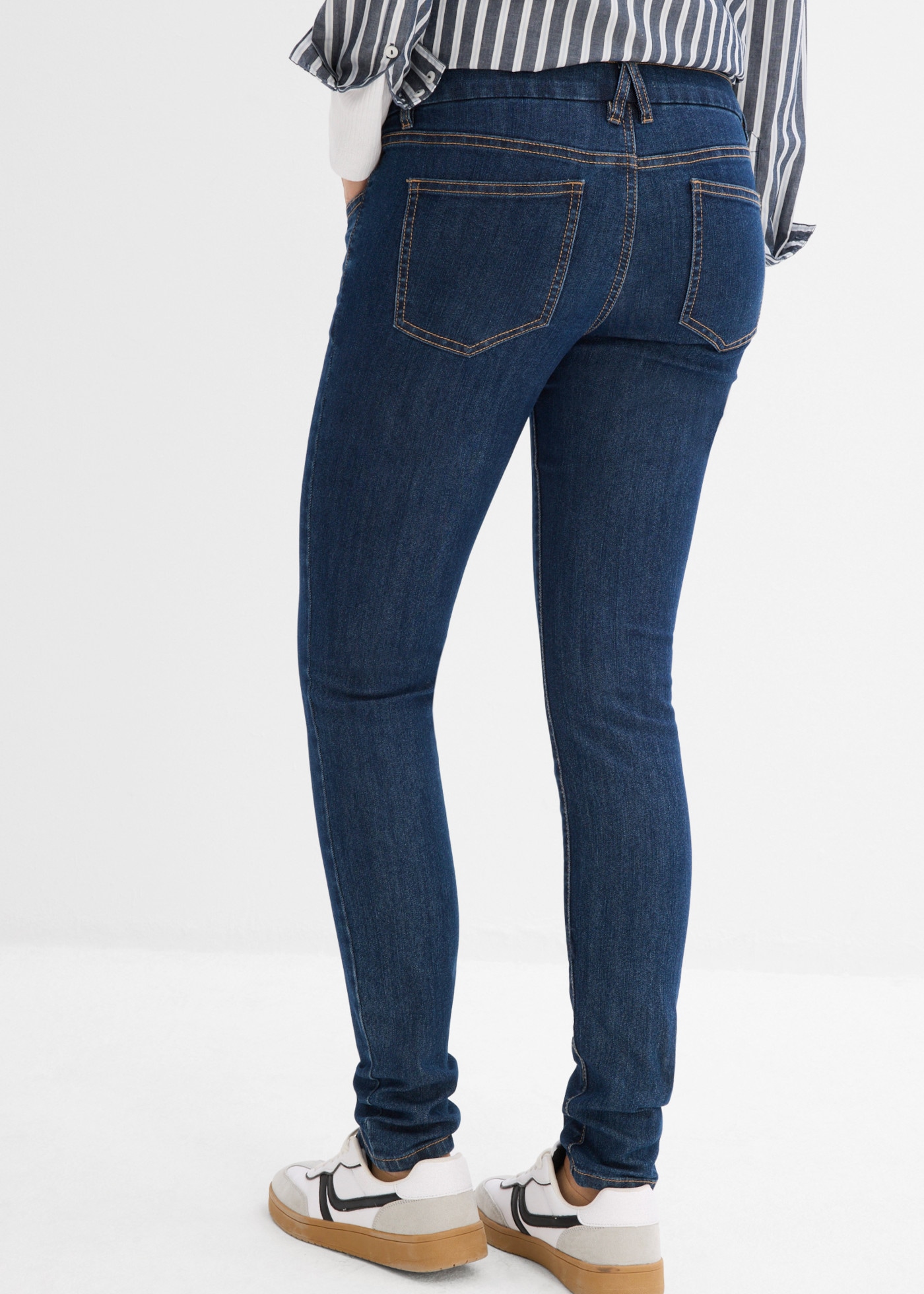 bonprix Umstandsjeans mit 5-Pocket-Design, aus Baumwolldenim, Skinny Fit