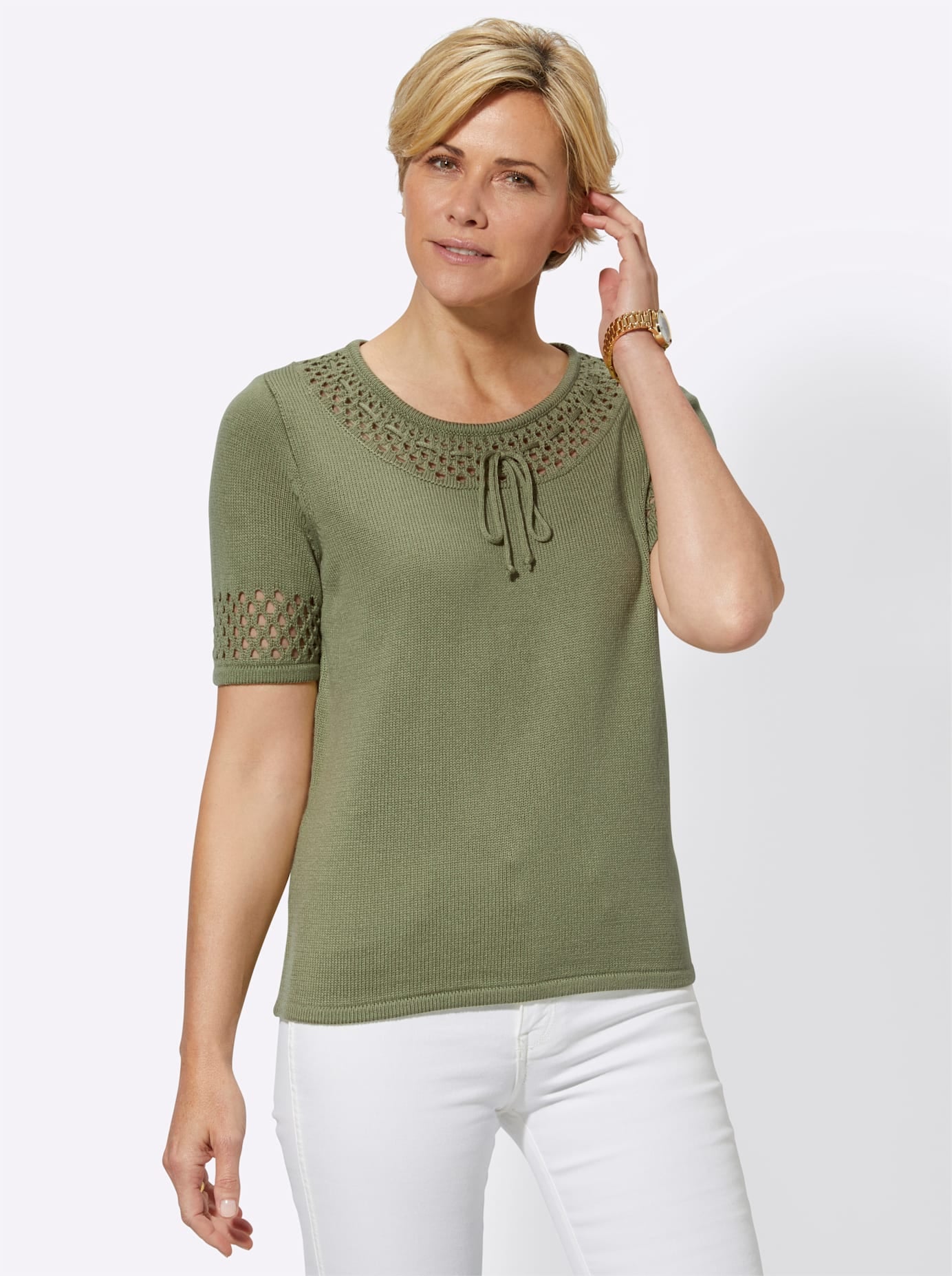 Classic Basics Rundhalspullover »Pullover«