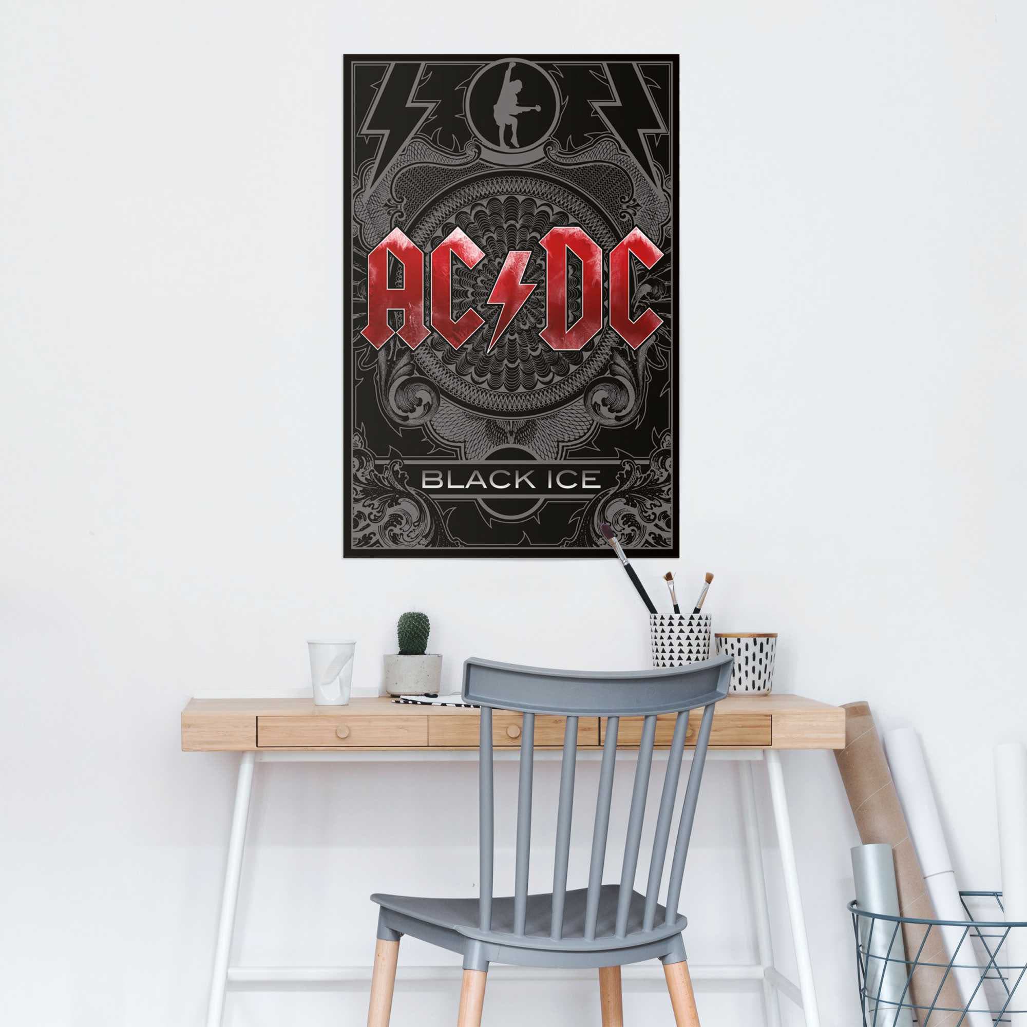 Poster St.) ice«, Raten Reinders! Black »AC/DC auf kaufen (1