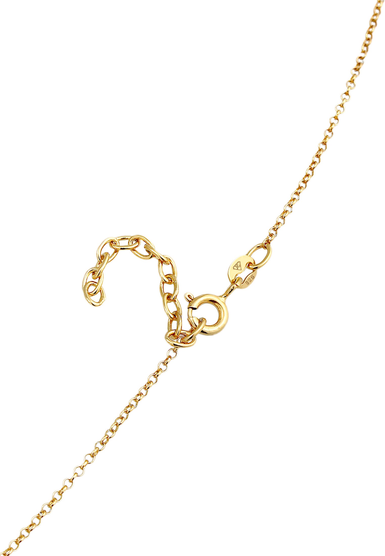 Elli Choker »Halskette Choker Ringe Kreis Minimal Trend 925 Silber«