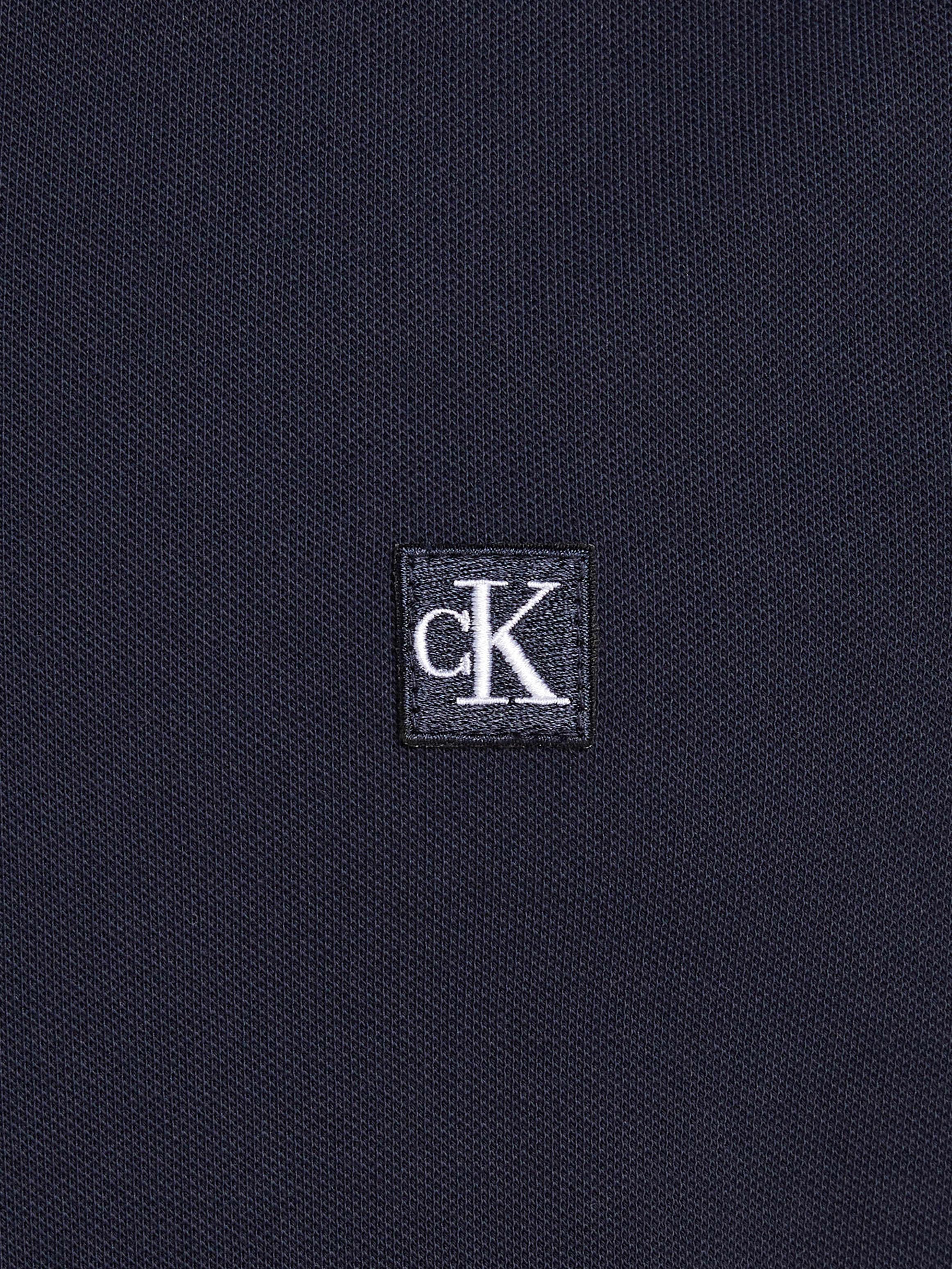 Calvin Klein Jeans Poloshirt »CK EMBRO BADGE SLIM POLO«, mit Logopatch