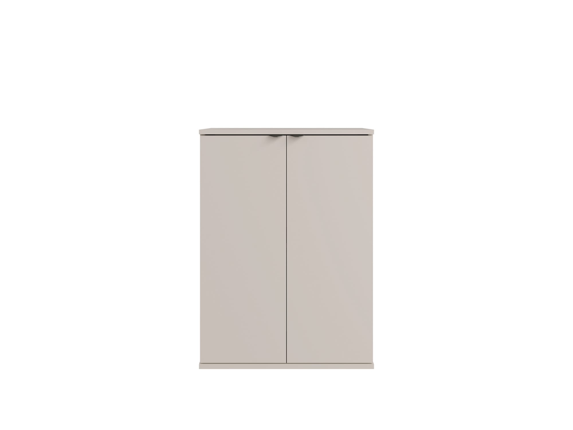 OTTO home Kommode »THALIAANA Sideboard mit 2 Türen, modernes Design, Breite 60 cm« Schrank in 3 Farben erhältlich, schwarze Metallgriffe, viel Stauraum