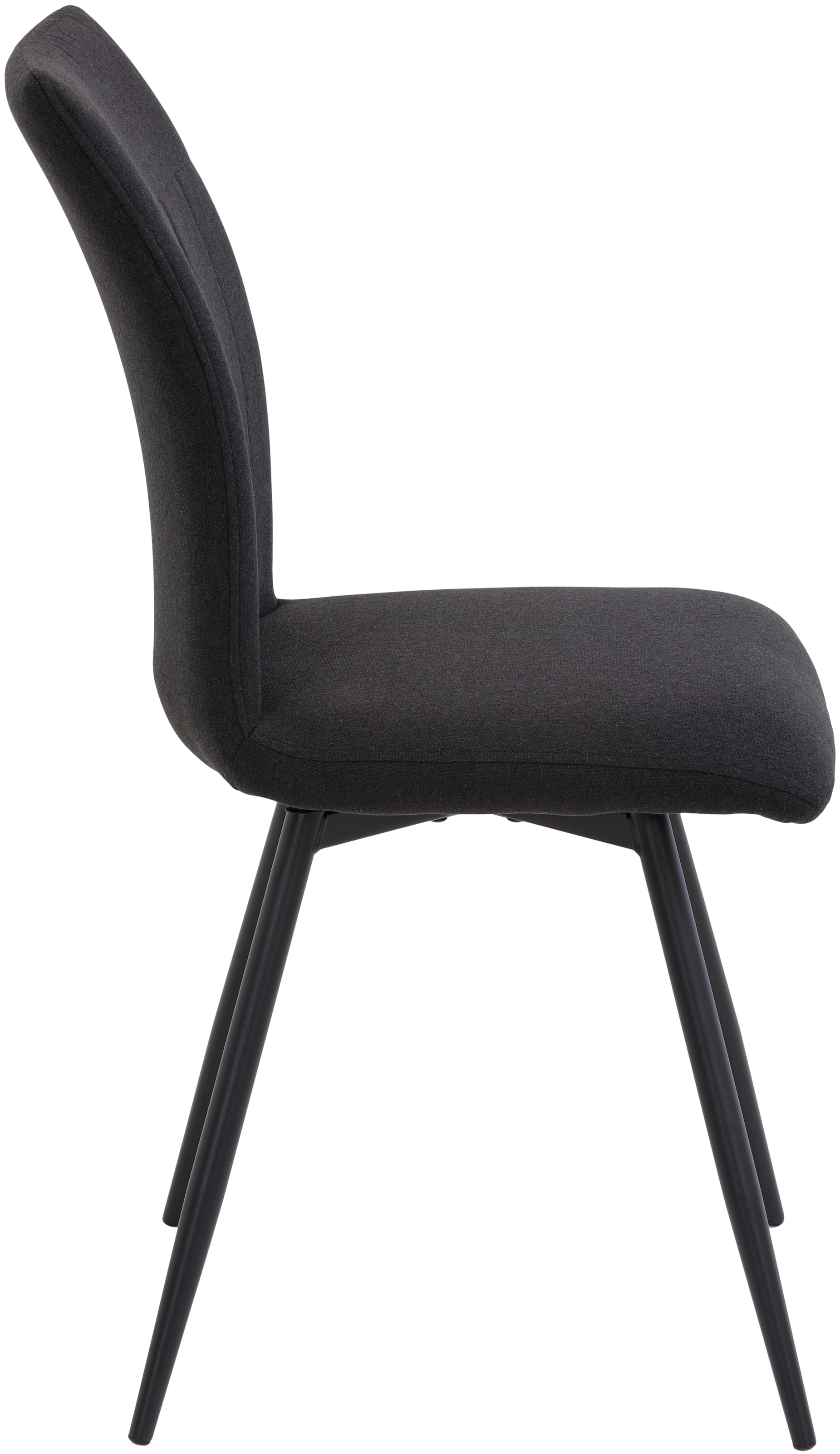 HELA Drehstuhl »Vierfußstuhl RIO«, (Set), 2 St., Webstoff, Esszimmerstuhl, 360° drehbar, gepolstert, Webstoff, 120kg belastbar