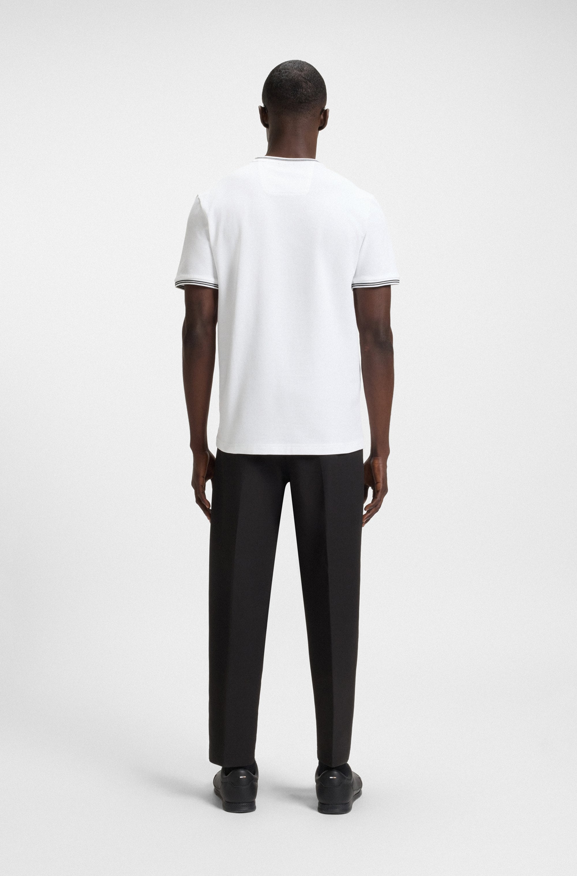 BOSS GREEN T-Shirt »Taul« aus softem Stretch-Baumwoll-Piqué, Regular Fit