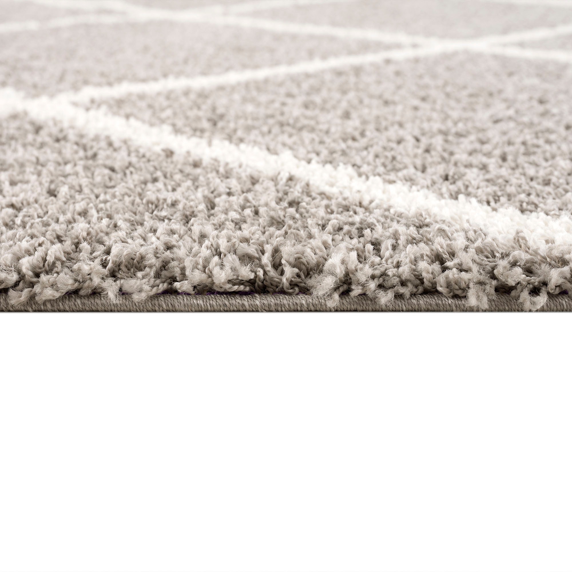 Sanat Hochflor-Teppich »Madrid« rechteckig 30 mm Höhe Wohnzimmer, Langflor, Shaggy Teppich