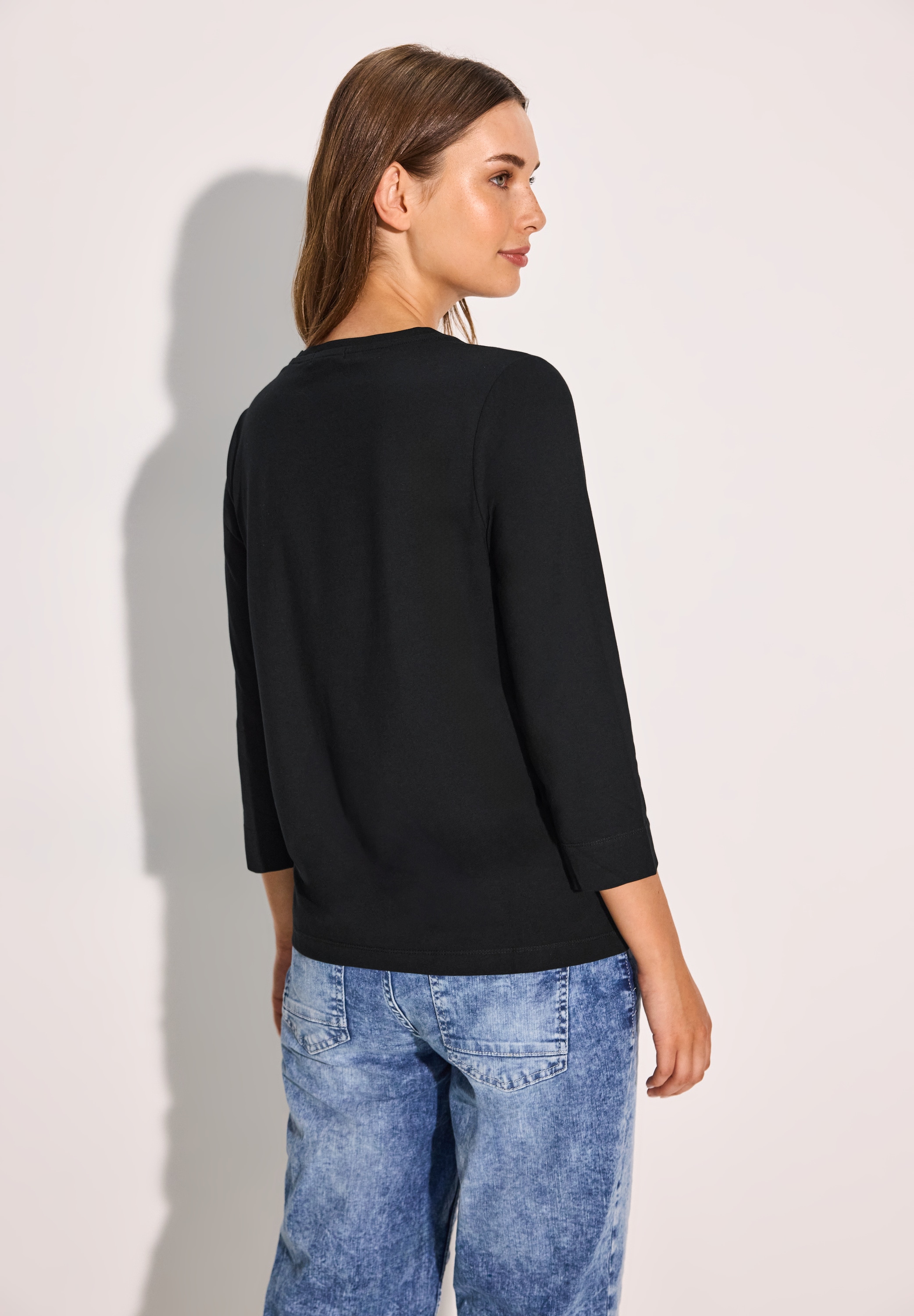 Cecil 3/4-Arm-Shirt, mit 3/4-Arm