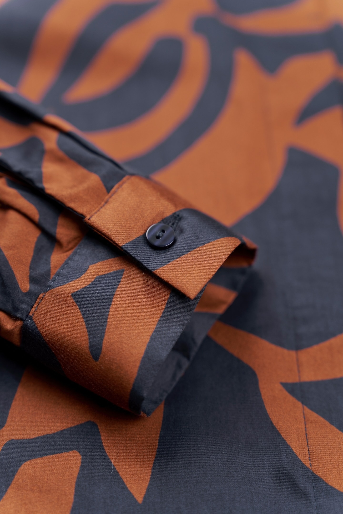 bugatti Langarmbluse, mit grafischem Print