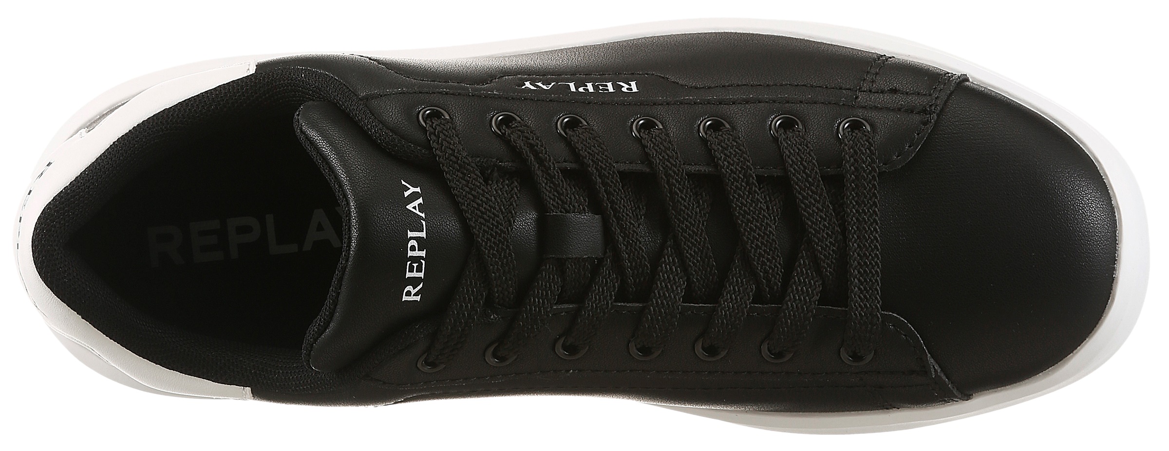 Replay Sneaker  Schnürschuh, Halbschuh, Freizeitsneaker mit gepolstertem Schaftrand