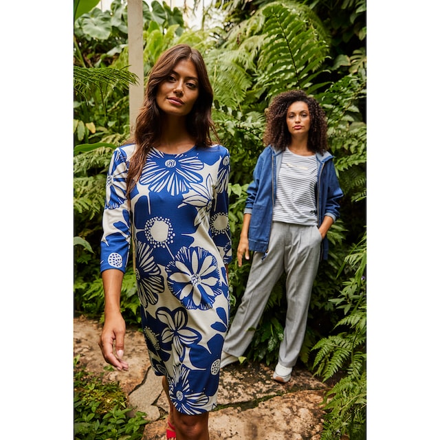 Aniston SELECTED Jerseykleid, mit großem Blütendruck - Jedes Teil ein  Unikat - NEUE KOLLEKTION online bestellen | UNIVERSAL