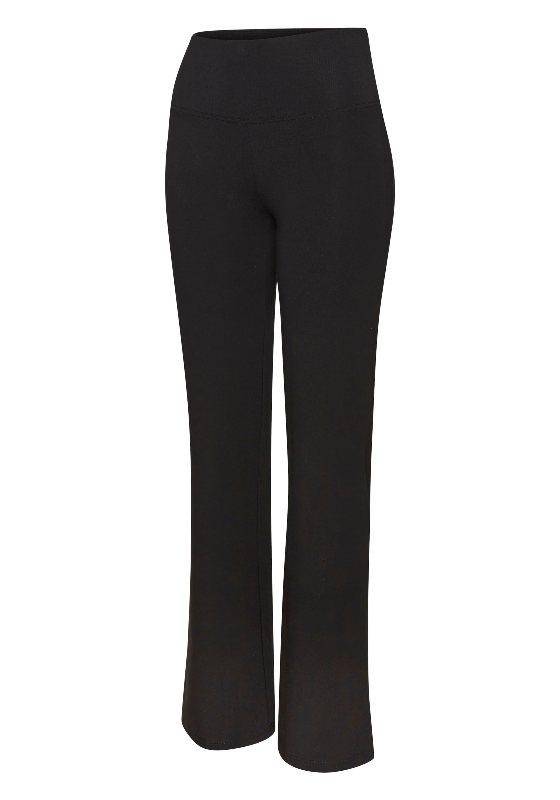 LASCANA ACTIVE Leggings, Breites Bündchen und ausgestellte Beine