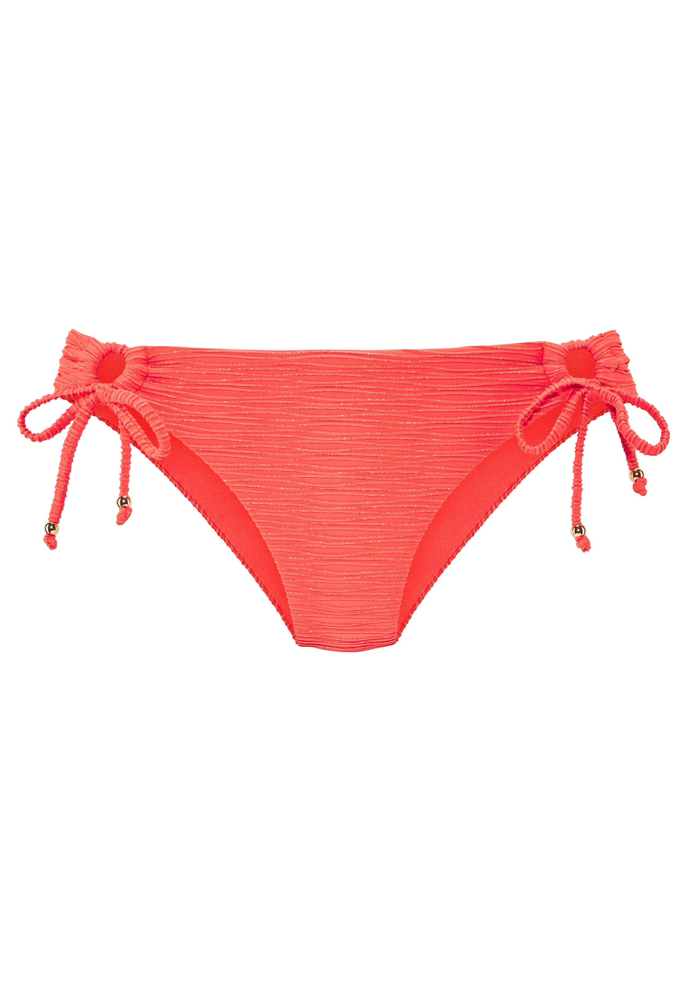 LASCANA Triangel-Bikini Glitzernde Strukturware
