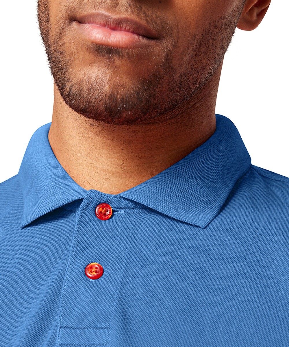 Pierre Cardin Langarm-Poloshirt, mit Knopfleiste