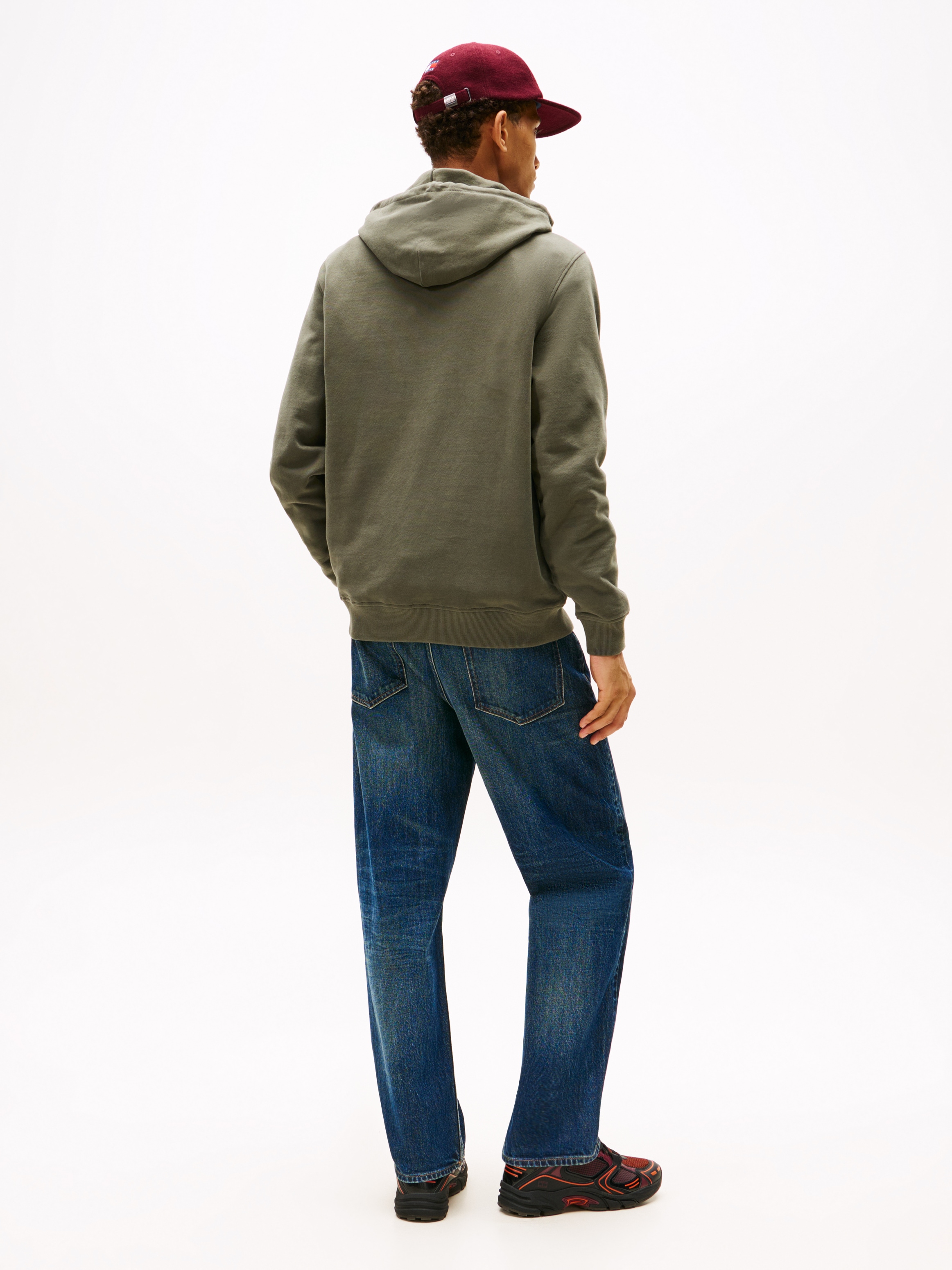 Tommy Jeans Hoodie »TJM DNA«, Sweatshirt, Reuglar Fit, mit Logo
