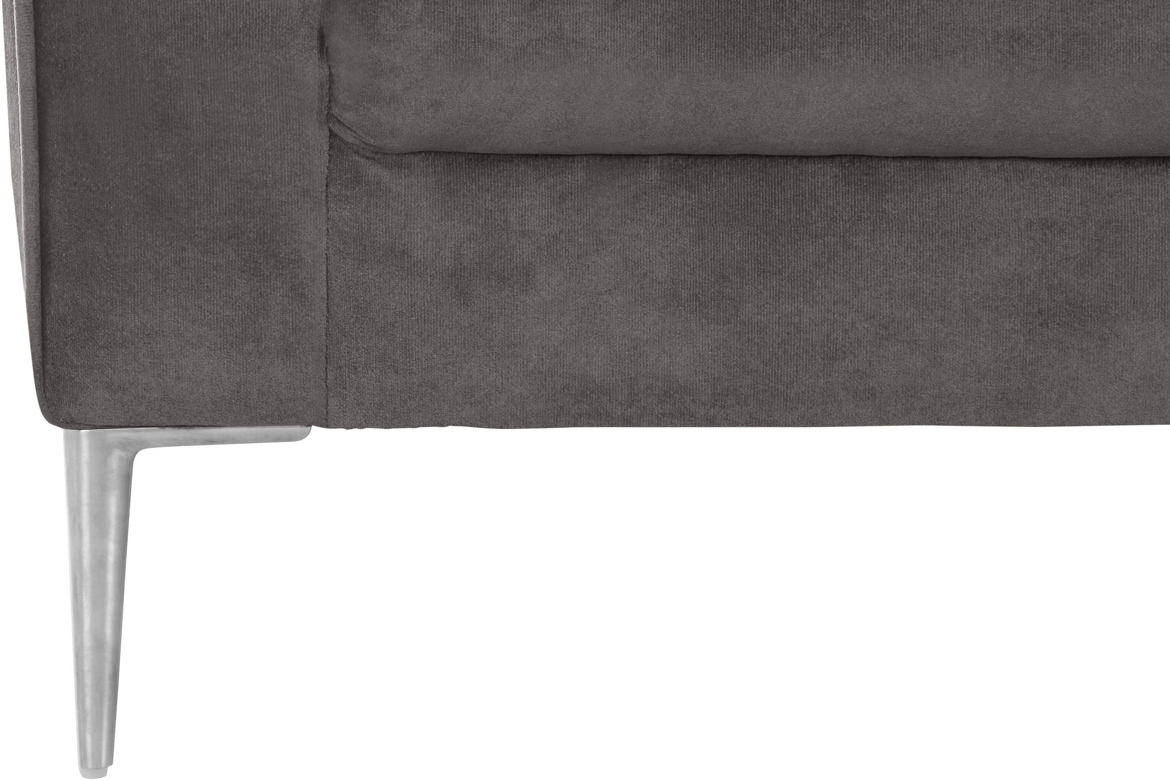 Guido Maria Kretschmer Home&Living 2-Sitzer »Chilltime, elegant und bequem, Komfortsitzhöhe 46cm, hoher Fuß«, mit eleganter Kreuznaht in den Rückenkissen, Breite 167 cm