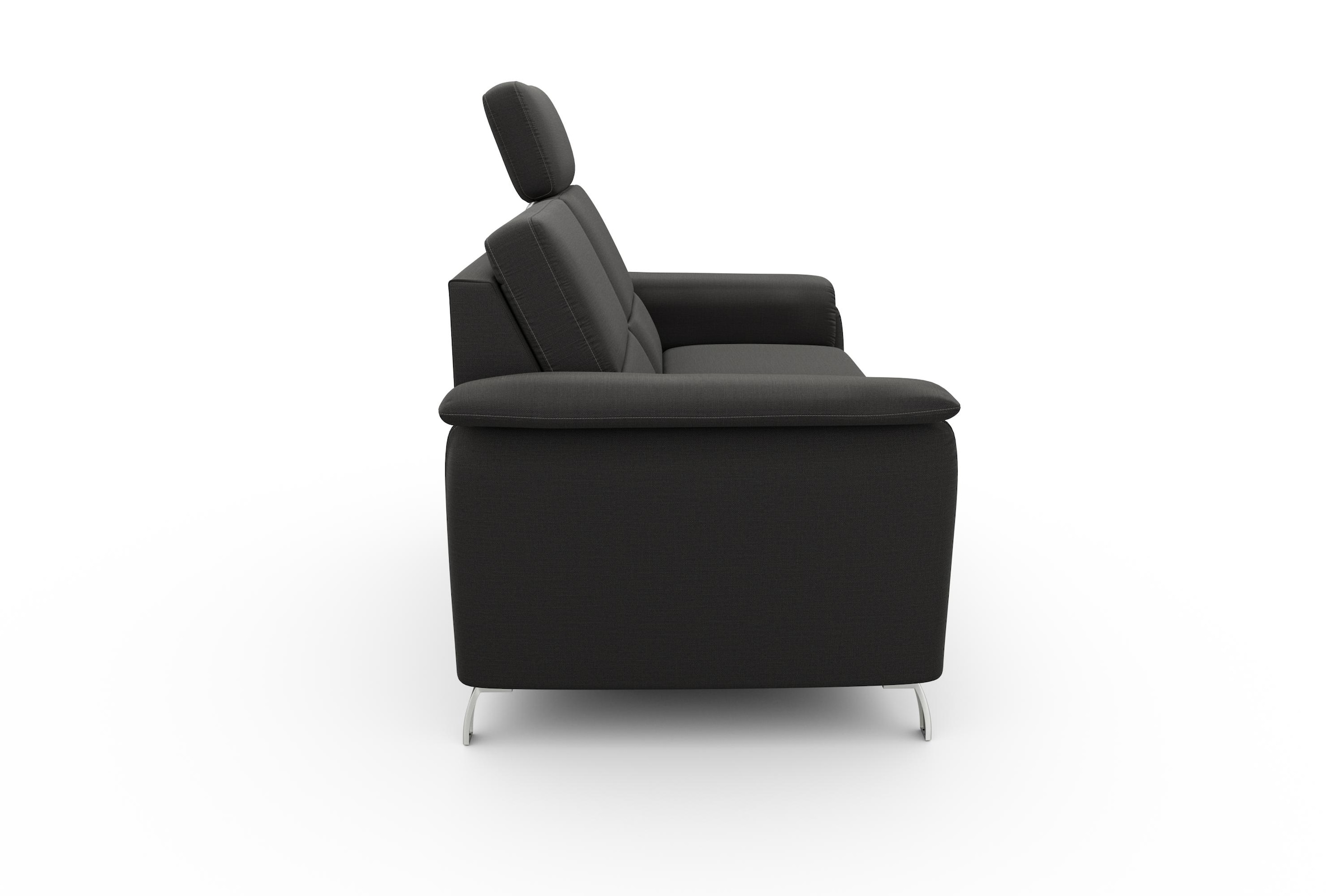 sit&more 2-Sitzer »Palmera«, Federkern-Polsterung, Steckvorrichtung für 2 Kopfstützen (optional)