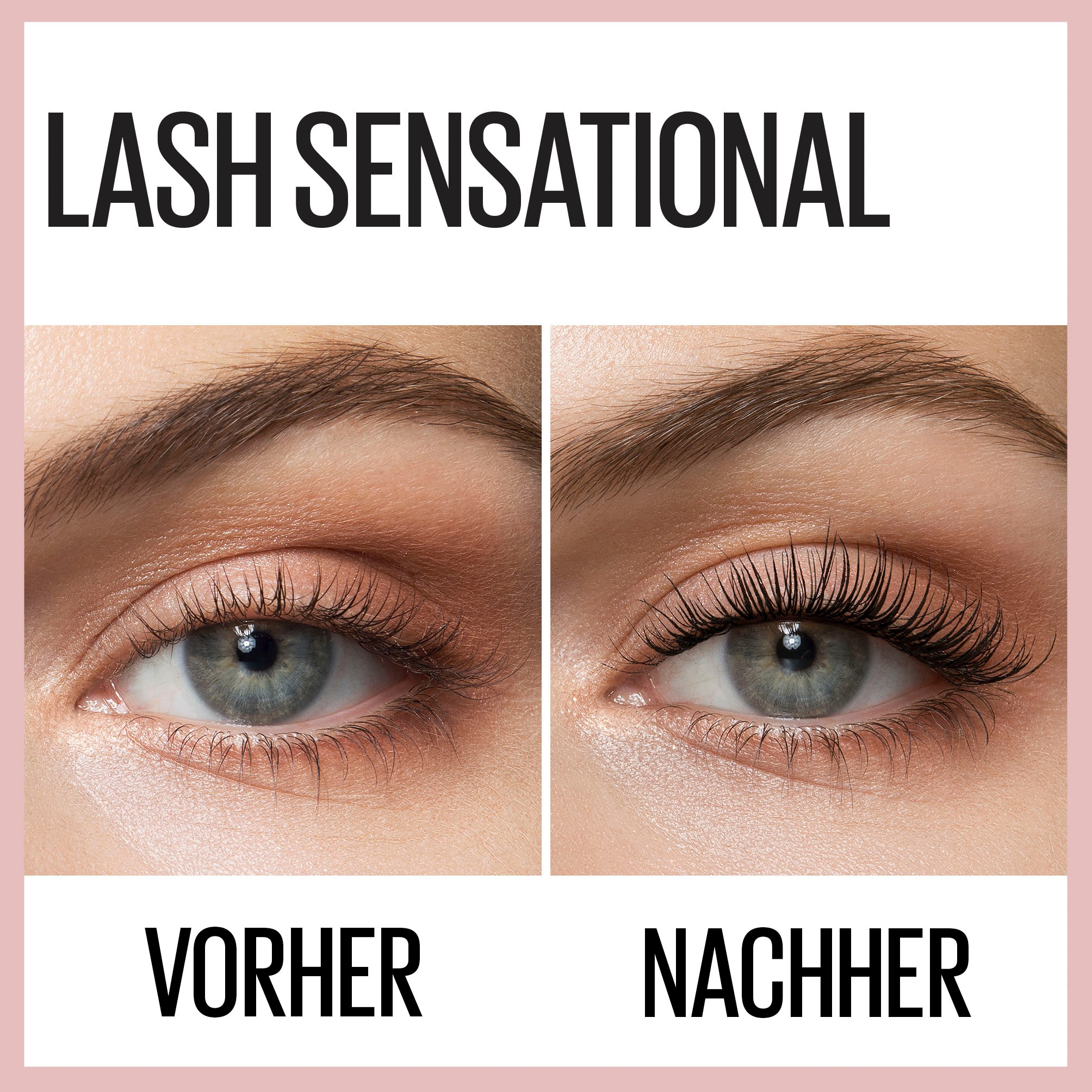 MAYBELLINE NEW YORK Mascara »Lash Sensational« mit 2 in 1 - Bürste