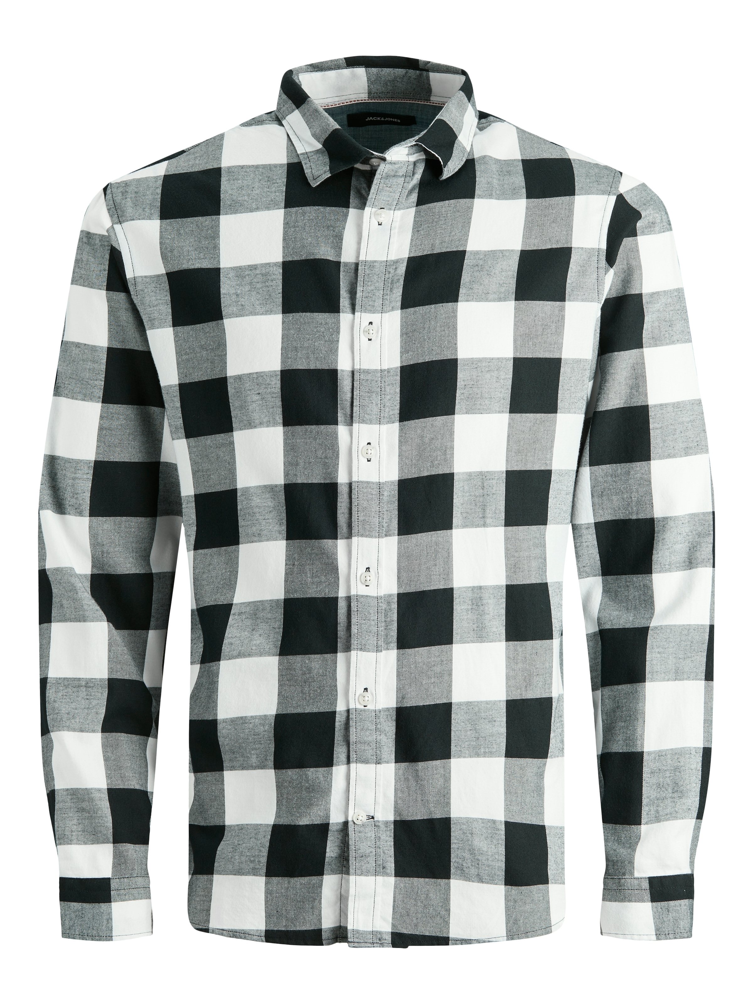 Jack & Jones Langarmhemd »JJEGINGHAM TWILL SHIRT L/S NOOS«