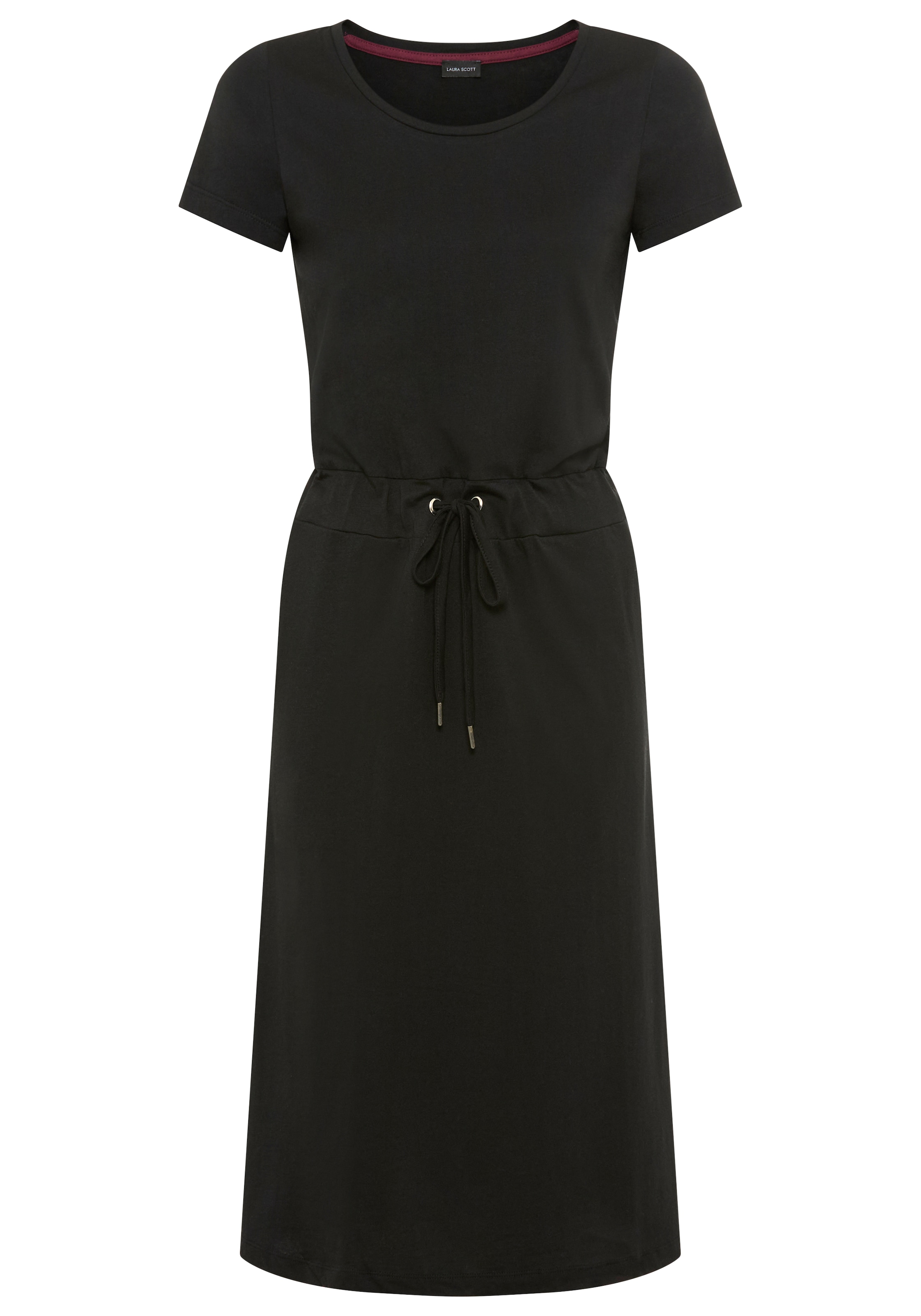 Laura Scott Sommerkleid im Basic-Stil - in unifarben, geblümt oder gestreifter Optik