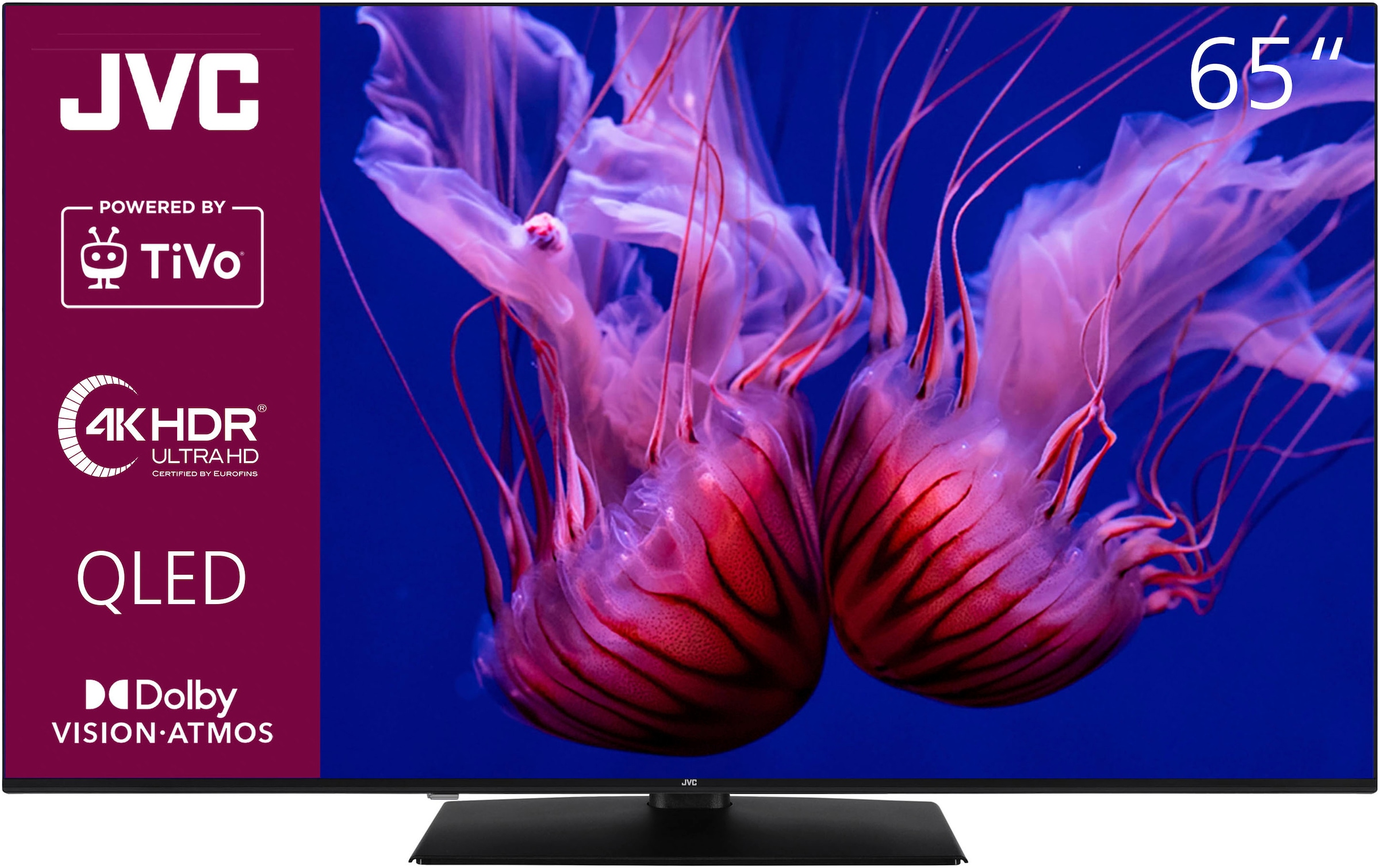 QLED-Fernseher »LT-65VUQ3455«, 164 cm/65 Zoll, 4K Ultra HD, Smart-TV