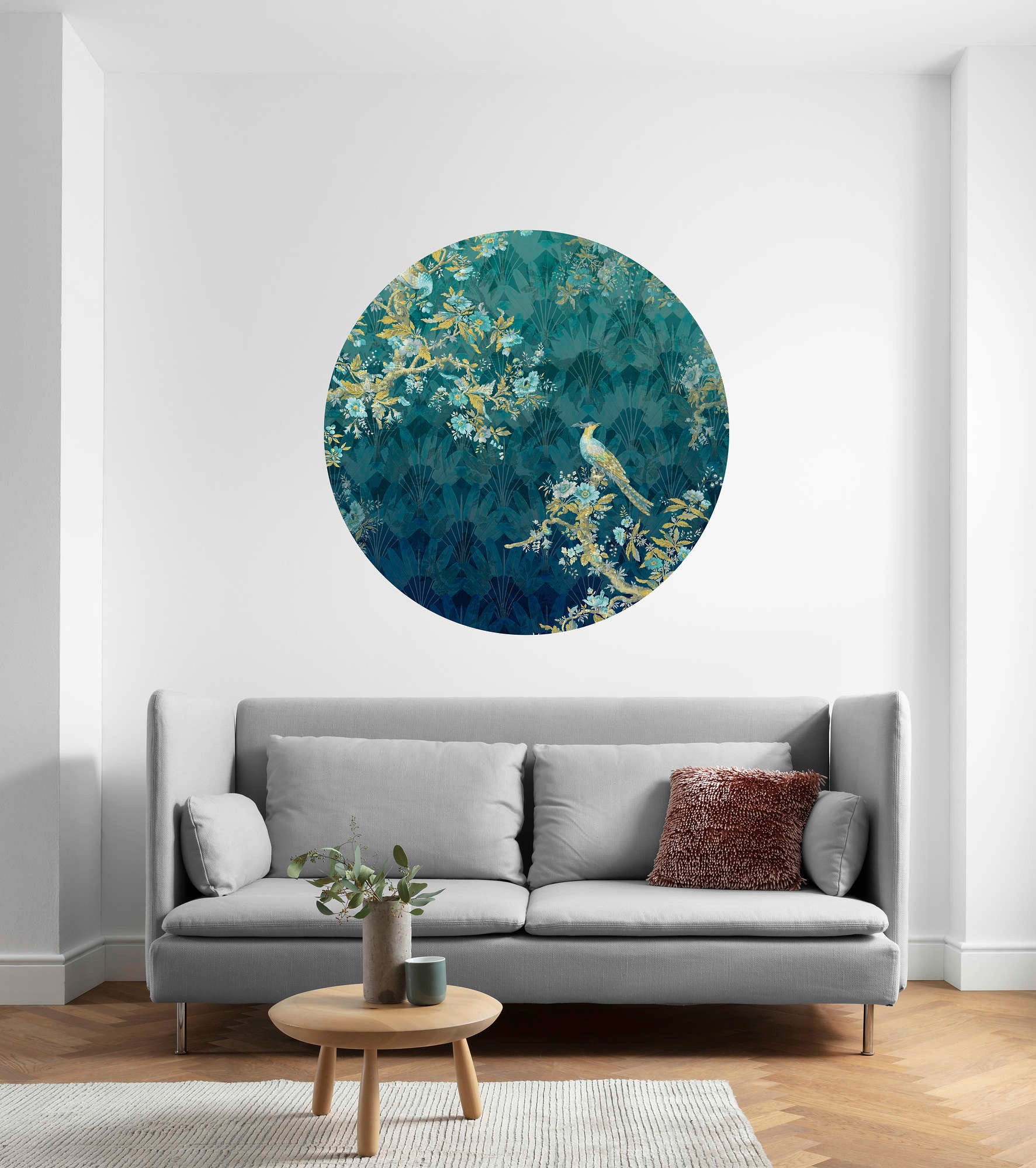 Komar Vliestapete »Vlies selbstklebend - Majestic - Größe 125 x 125 cm«, bedruckt, Wohnzimmer, Schlafzimmer