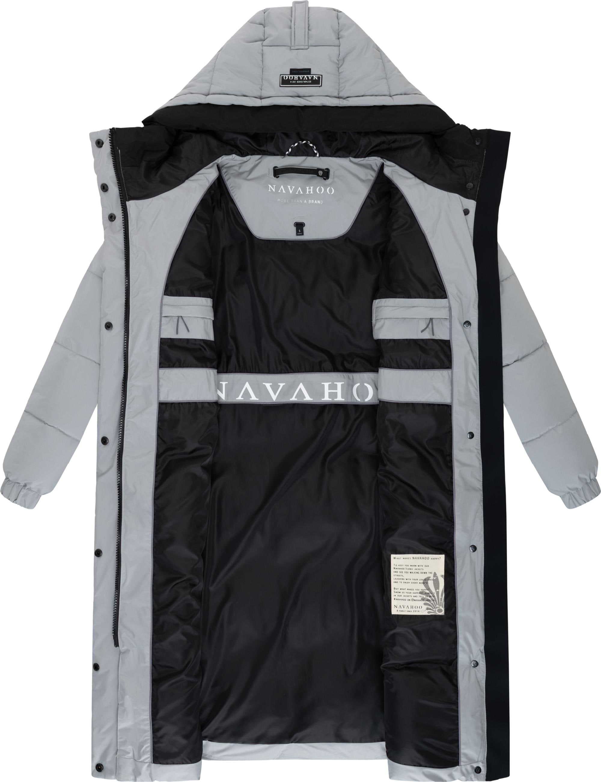 Navahoo Steppmantel »Steppmantel Taublüte XIV«