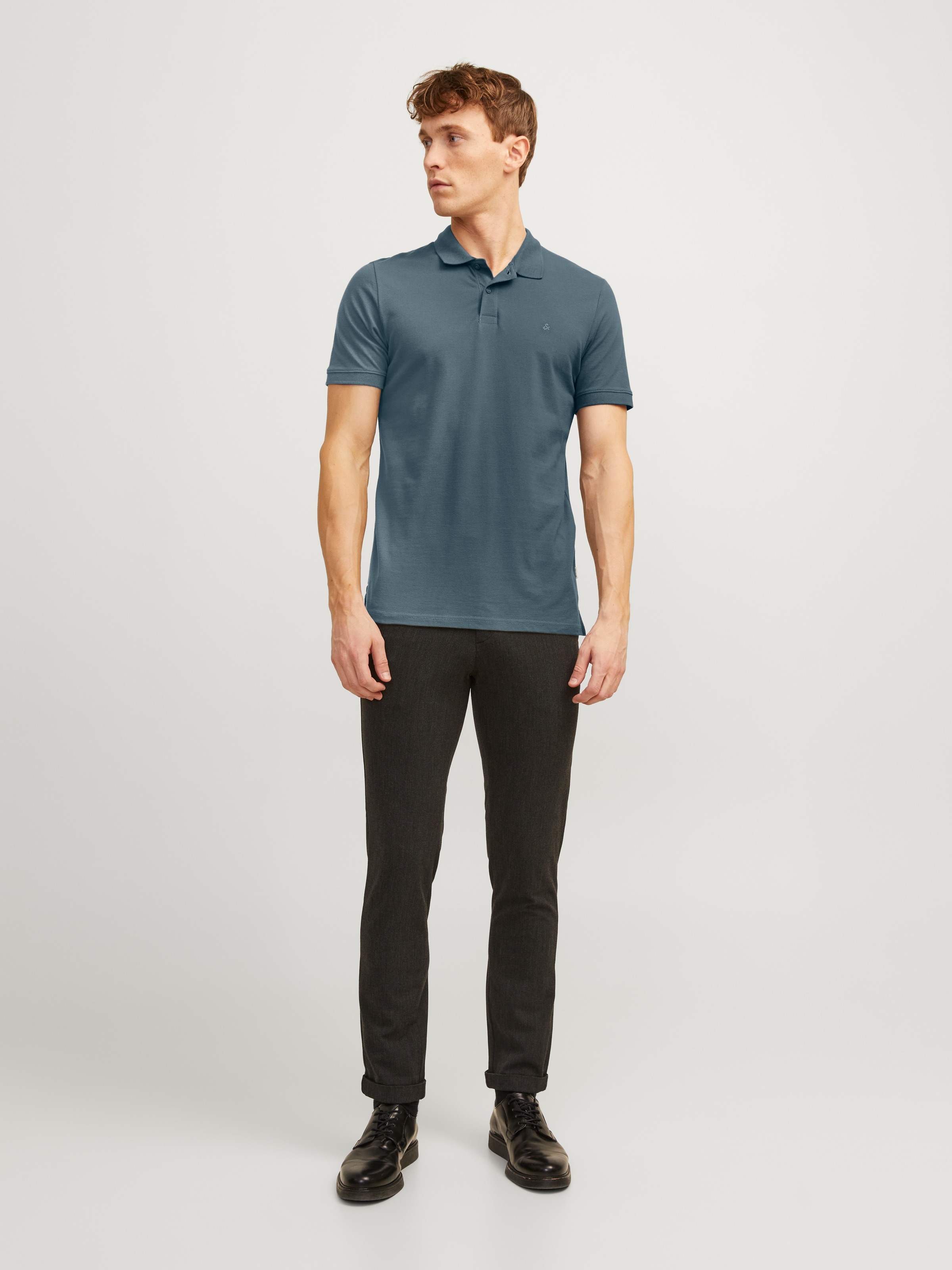 Jack & Jones Poloshirt »JJEBASIC POLO SS NOOS«, mit Logo Stickerei