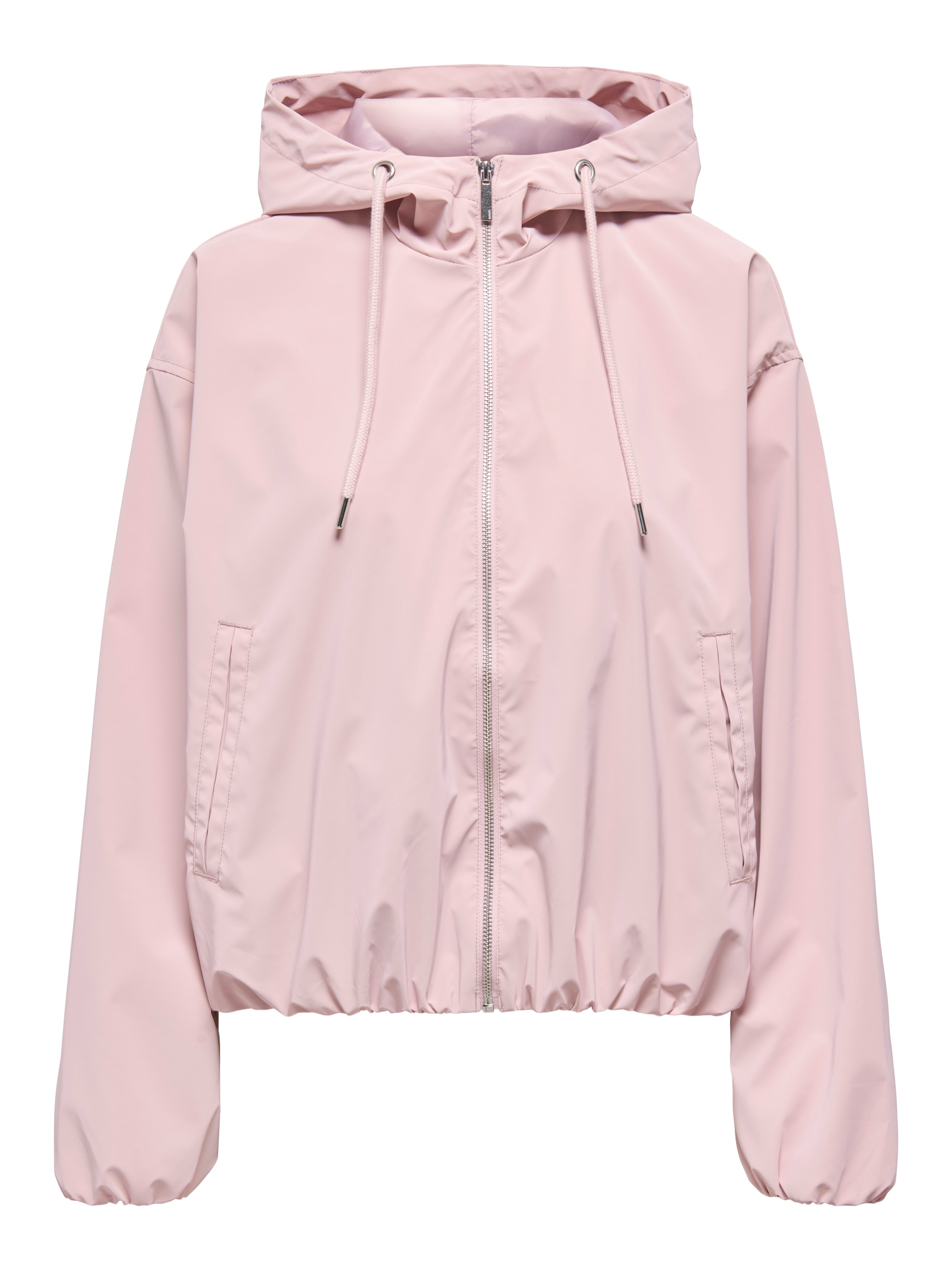 ONLY Outdoorjacke »ONLCAMILLE SHORT JACKET CC OTW« mit Kapuze mit elastischem Bündchen