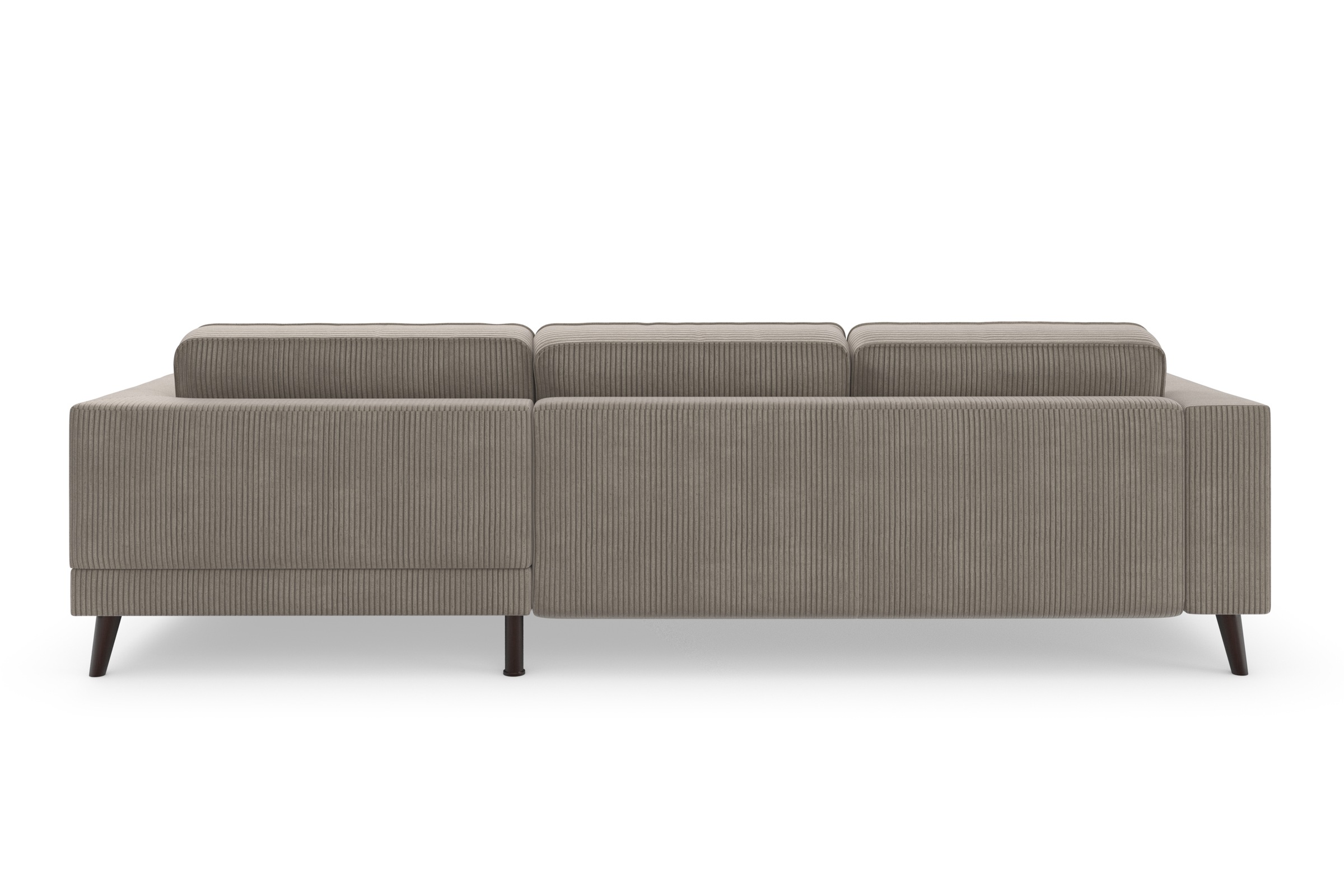 TRENDMANUFAKTUR Ecksofa »Lumber Jack, elegantes Designsofa, zeitlos modern, hoher Sitzkomfort«, wahlweise mit Bettfunktion u. Bettkasten, L-Form