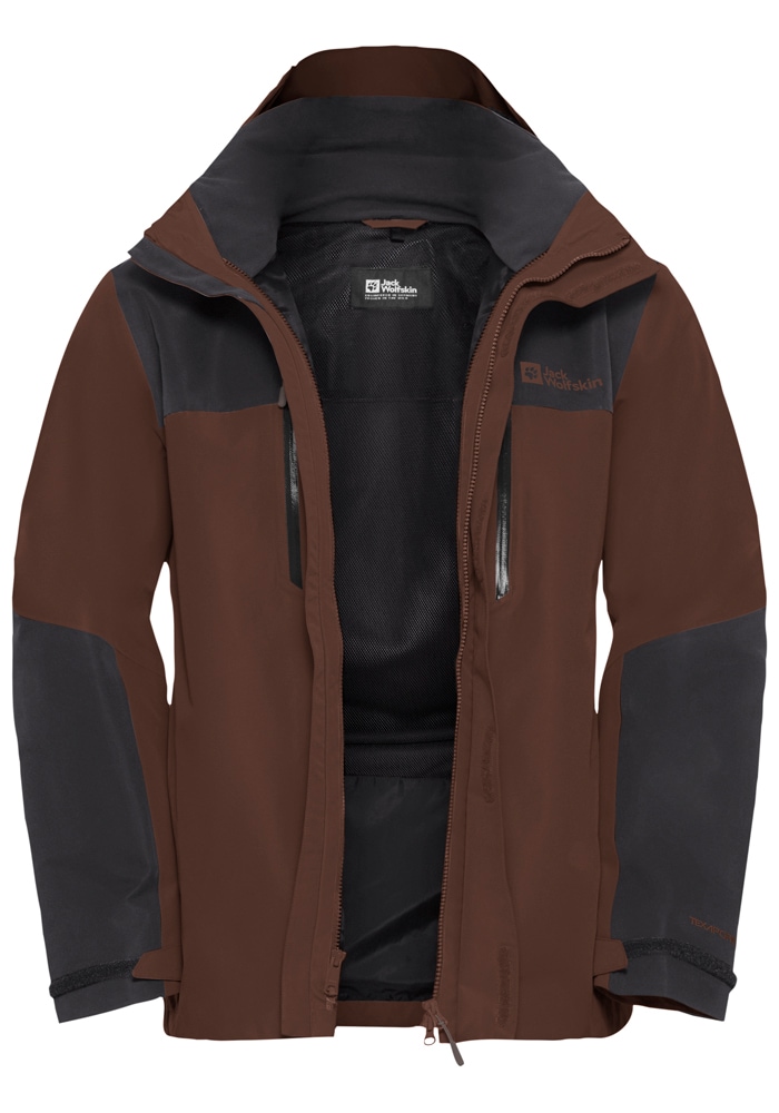 Jack Wolfskin Funktionsjacke »JASPER 2L JKT M« mit Kapuze