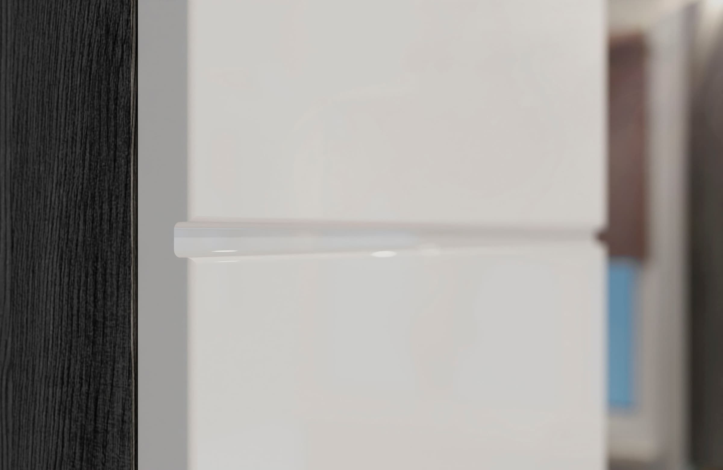 INOSIGN Hängeschrank »Siena, Breite 74cm, 2 Türen, 1 offenes Fächer, MDF-Front«, in verschiedenen Farben erhältlich, Badmöbel, Badschrank, Schrank, Bad