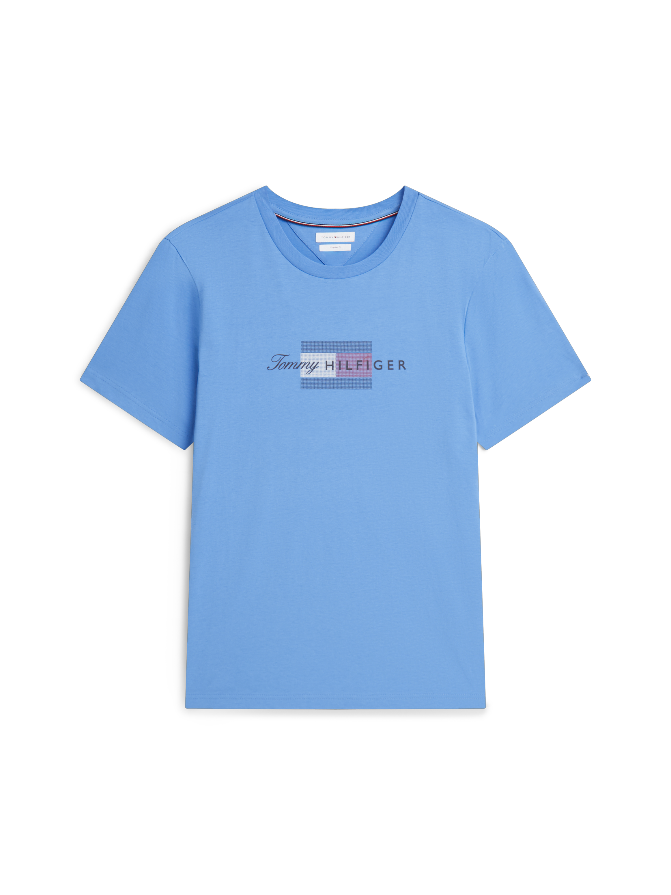 Tommy Hilfiger Big & Tall T-Shirt aus Jersey mit Flag-Grafik, Große Größen