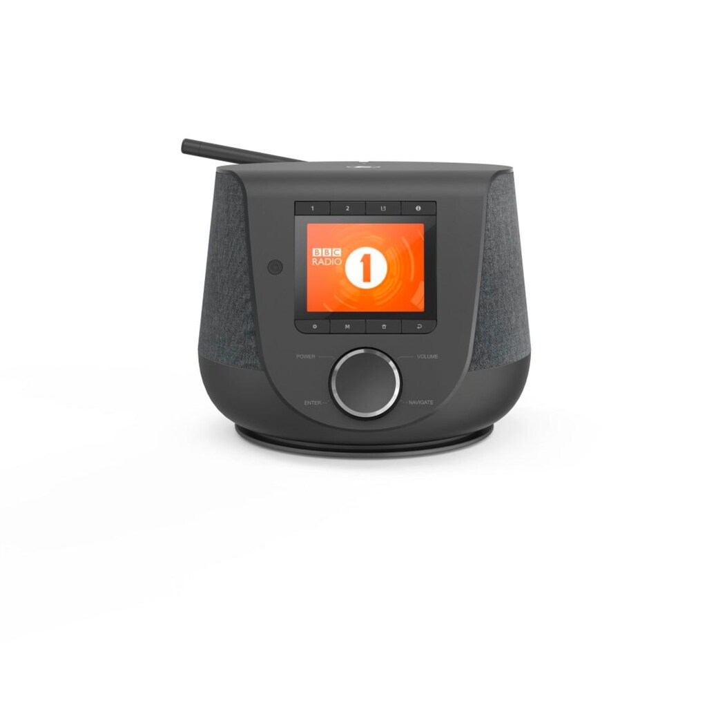 Hama Digitalradio (DAB+) »Internetradio, Digital Radio, DAB/WLAN/BT®DIR3200SBT, Ladefunktion«, (Digitalradio (DAB+)-FM-Tuner-Internetradio 10 W)