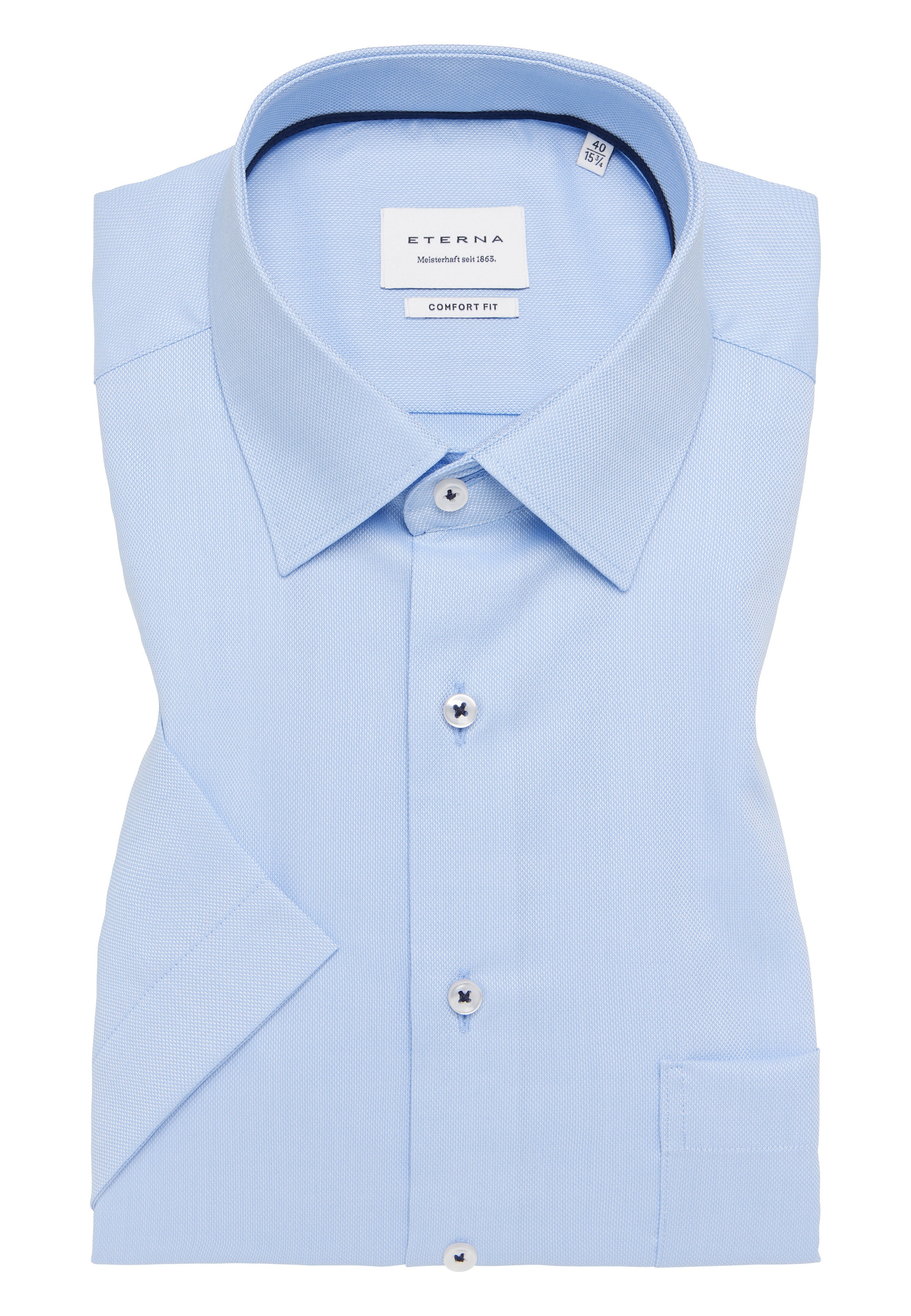 Eterna Kurzarmhemd »COMFORT FIT«, NON IRON (bügelfrei)